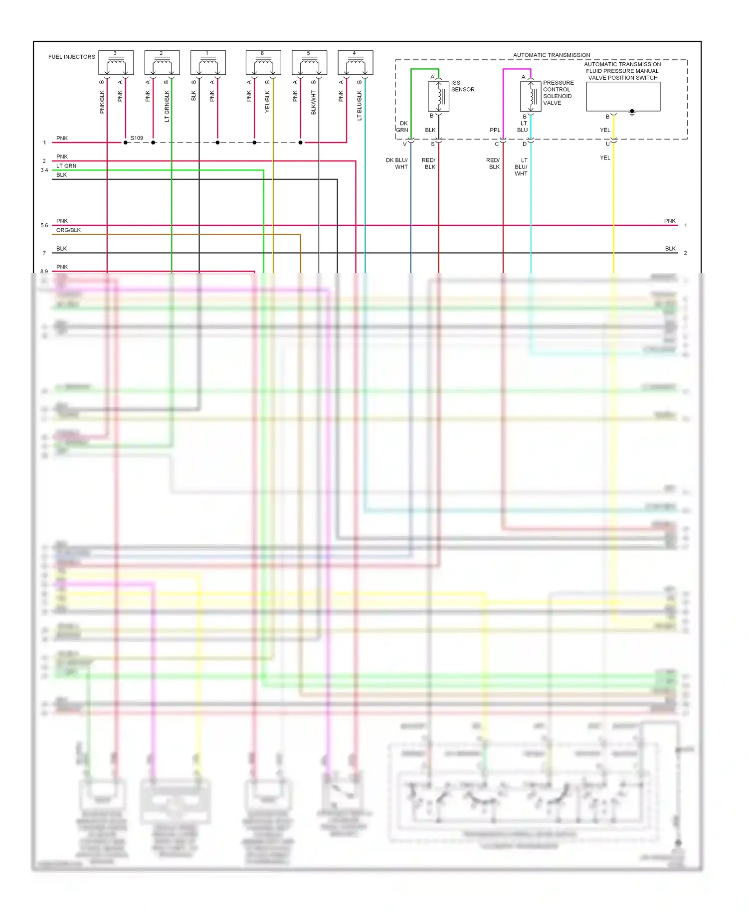 Buick Century VI (1997-2005) (on transaxle stud) wiring diagram  (2 of 4)