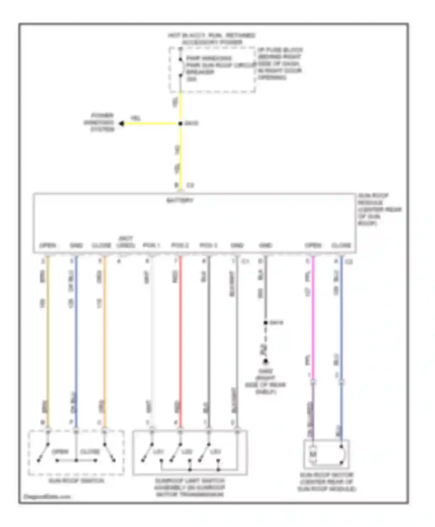 Wiring diagram org/ for Buick Century VI (1997-2005) (27 of 32)