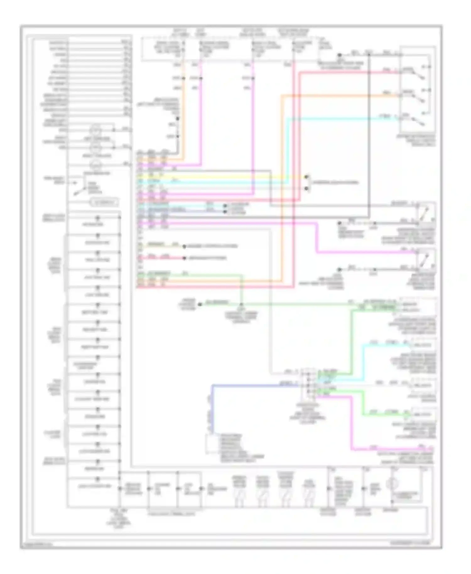 Wiring diagram right turn ind for Buick Century VI (1997-2005) (1 of 1)