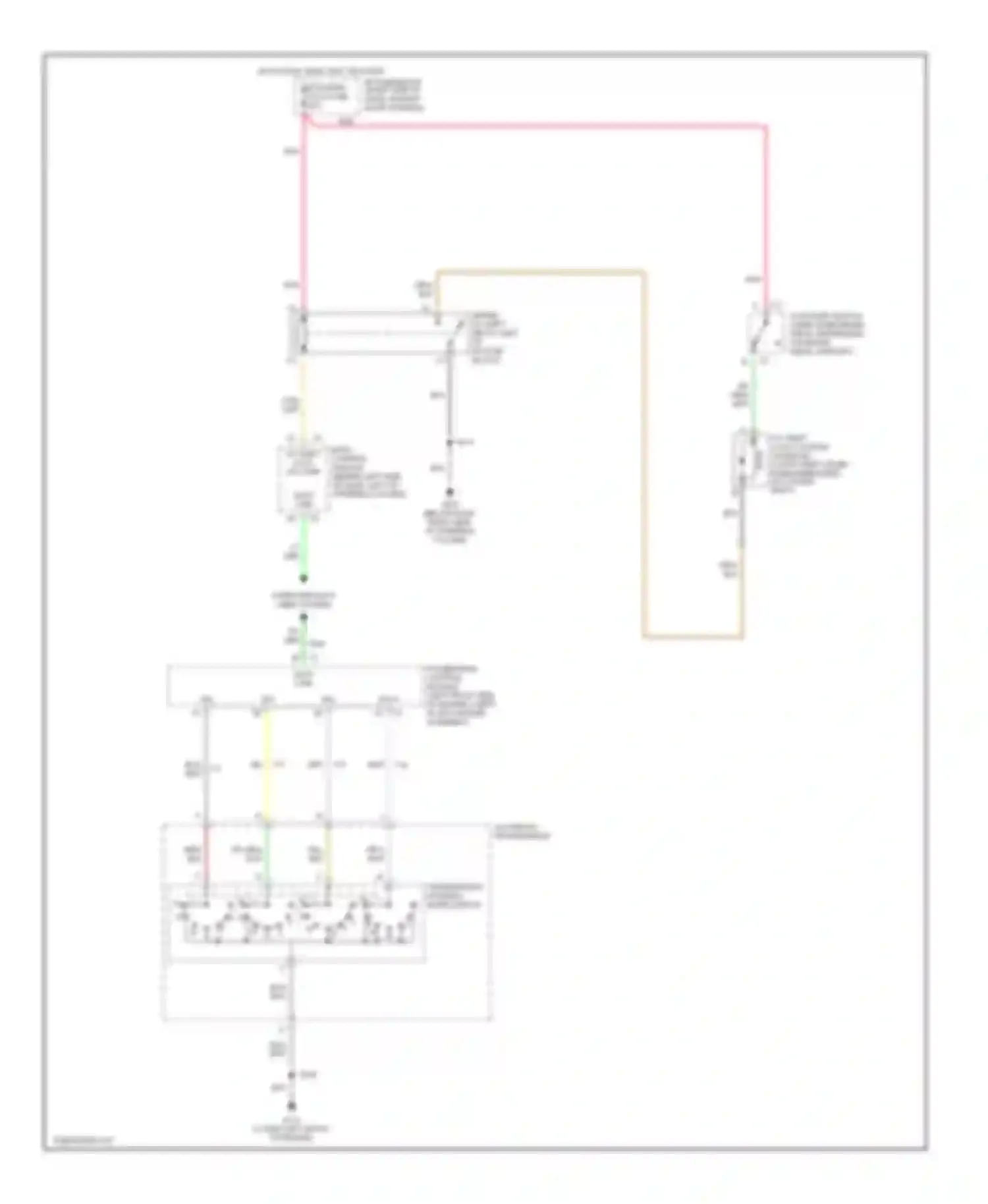 Wiring diagram sig a for Buick Century VI (1997-2005) (1 of 1)