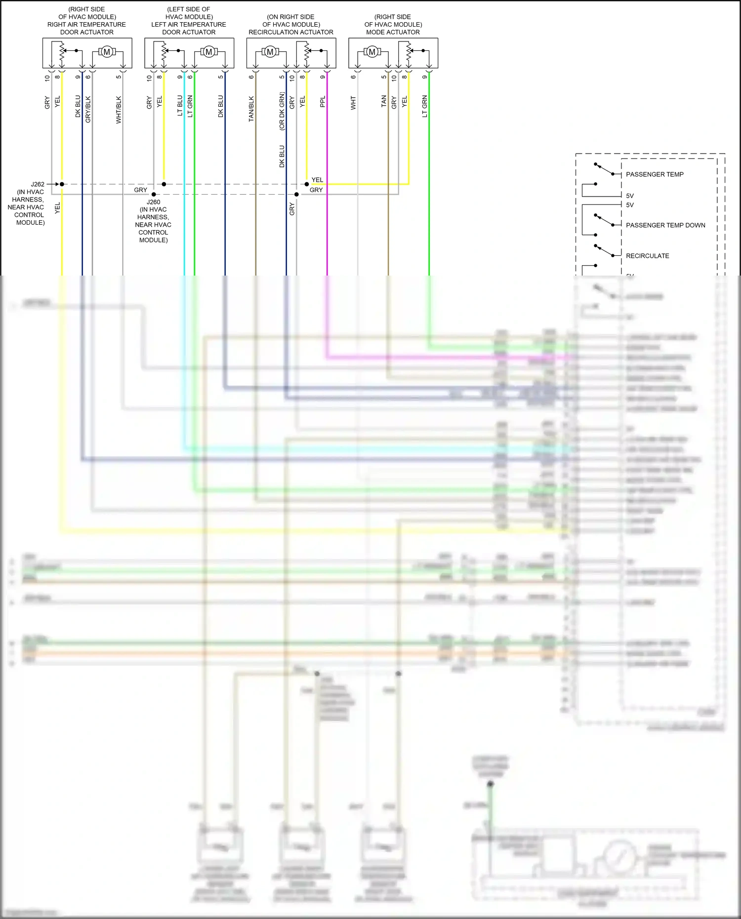 Buick Enclave I facelift (2013-2017) blower spd ctrl wiring diagram  (1 of 1)