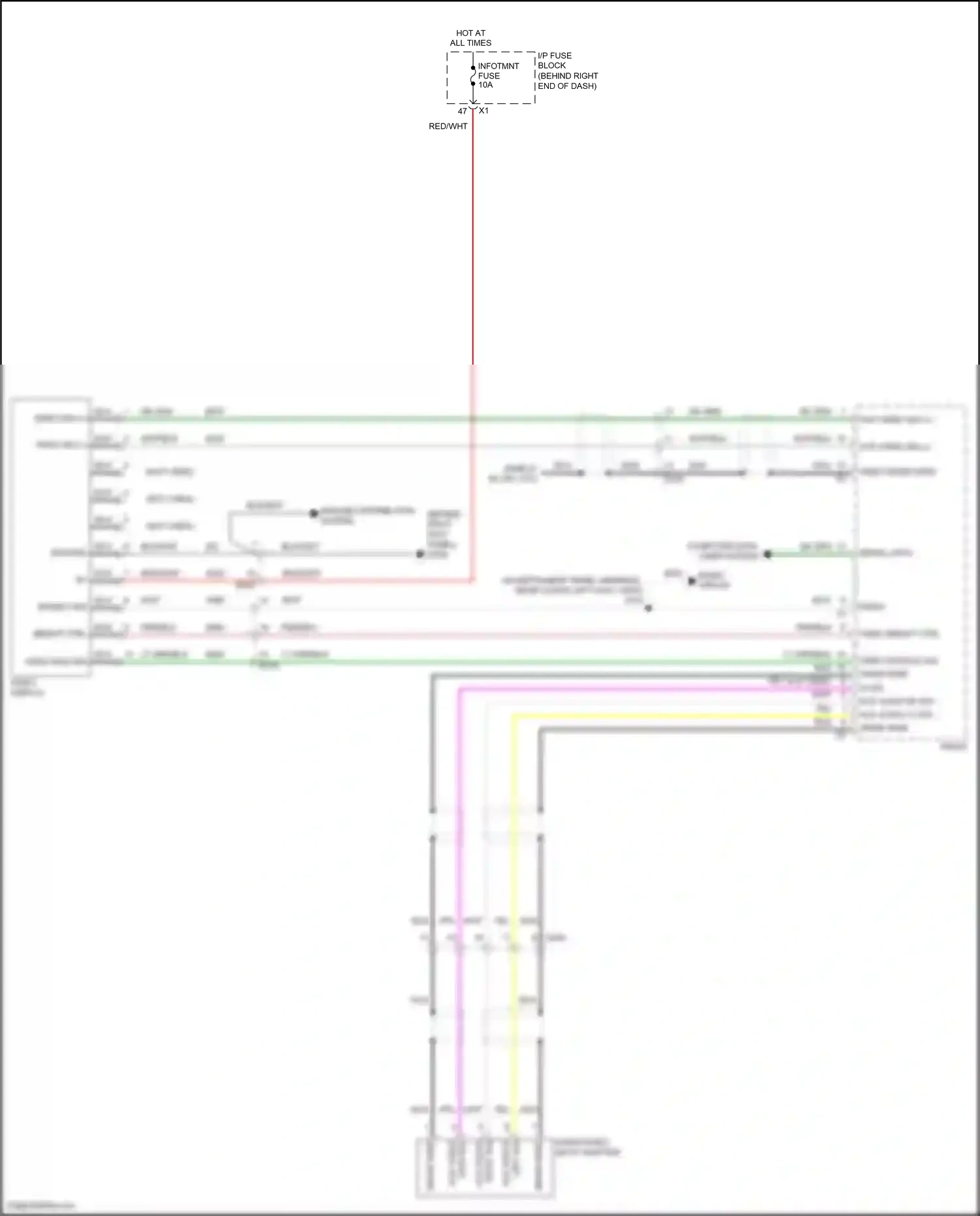 Buick Enclave I facelift (2013-2017) computer data lines system wiring diagram  (10 of 57)