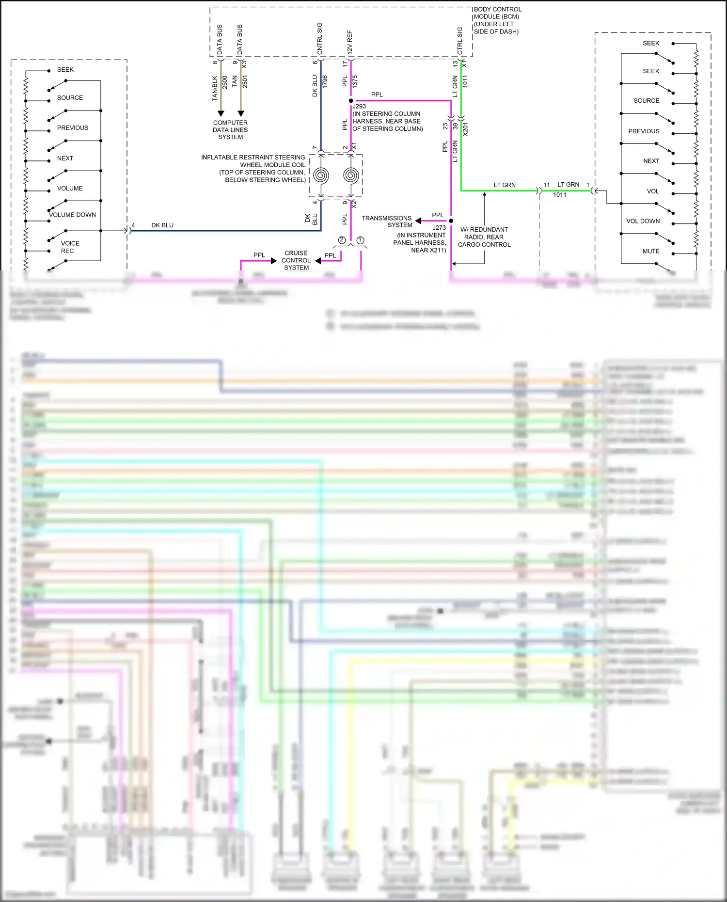 Buick Enclave I facelift (2013-2017) low ref wiring diagram  (9 of 33)