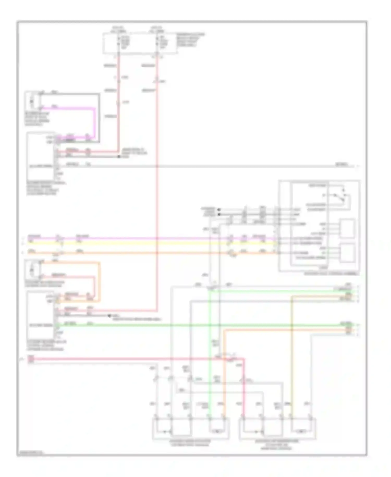 Enclave Buick I (2007-2013): Manual a/c circuit (3 of 4)
