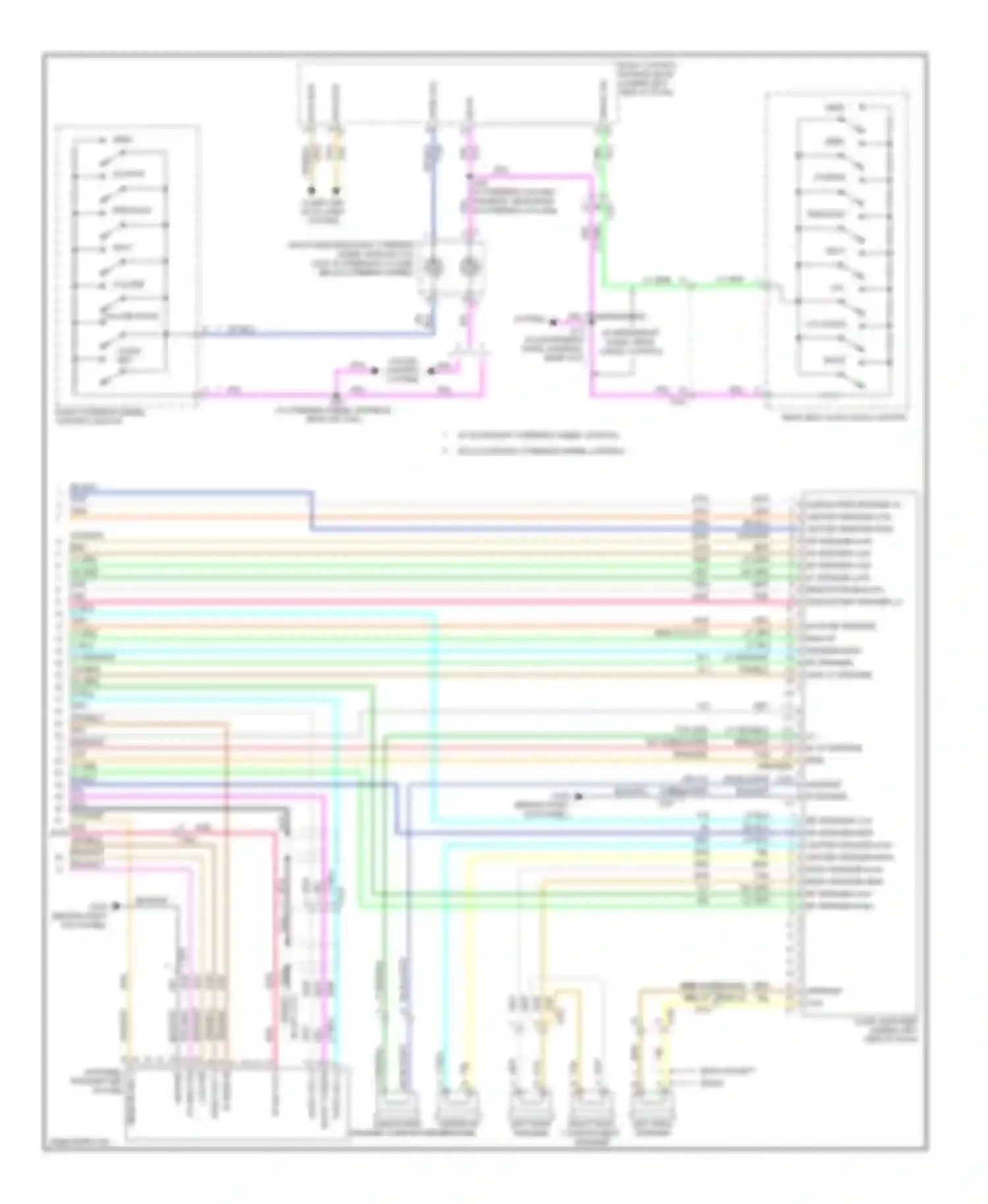 Enclave Buick I (2007-2013): Radio circuit, premium (3 of 3)