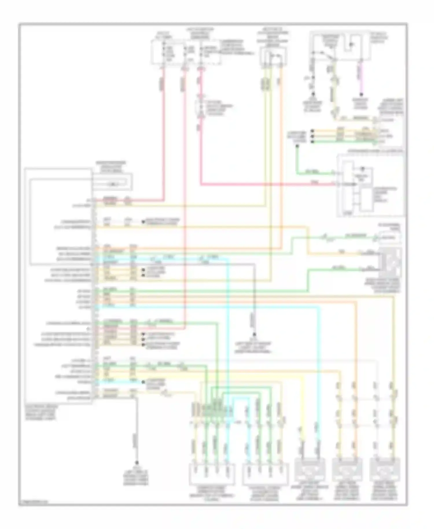 Wiring diagram brn for Buick Enclave I (2007-2013) (1 of 43)