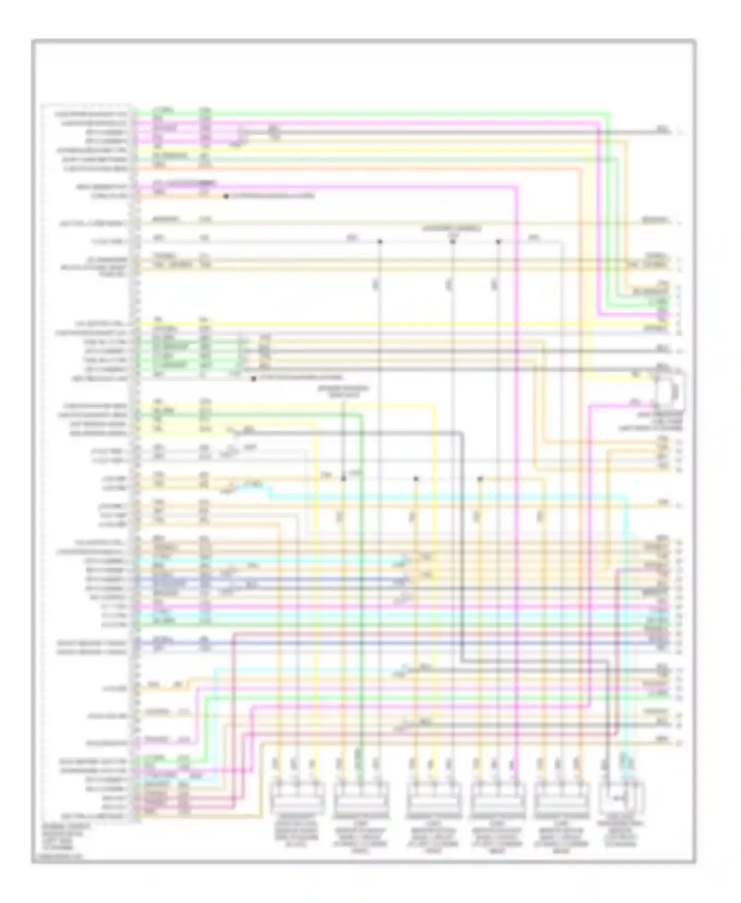 Wiring diagram tan for Buick Enclave I (2007-2013) (17 of 56)
