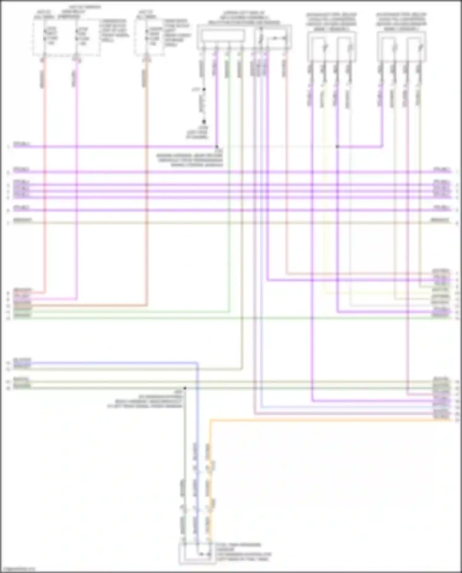Enclave Buick II (2017-2021): Wiring diagram engine performance 3.6l vin w (3 of 9)