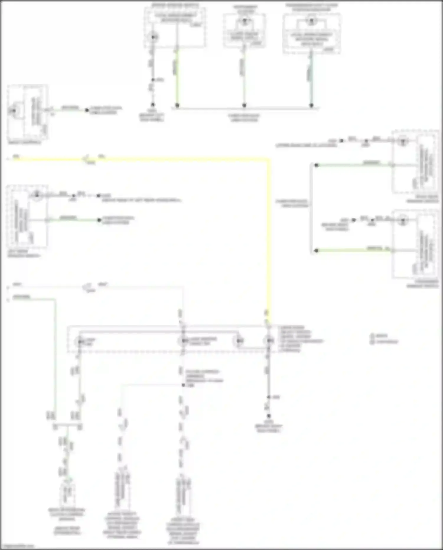 Enclave Buick II (2017-2021): Instrument illumination circuit (3 of 3)