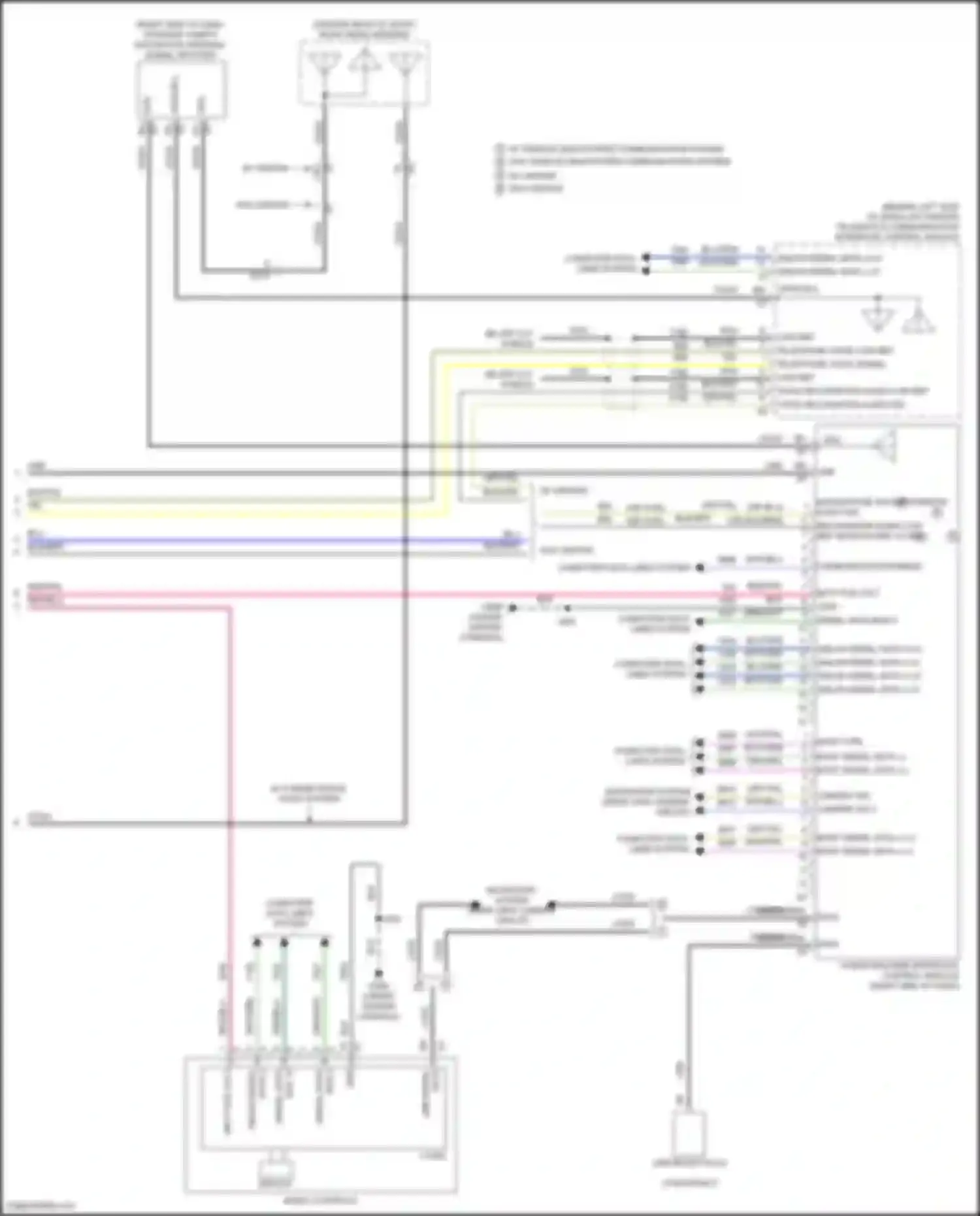 Enclave Buick II (2017-2021): Radio circuit, up level w/ active noise (4 of 5)