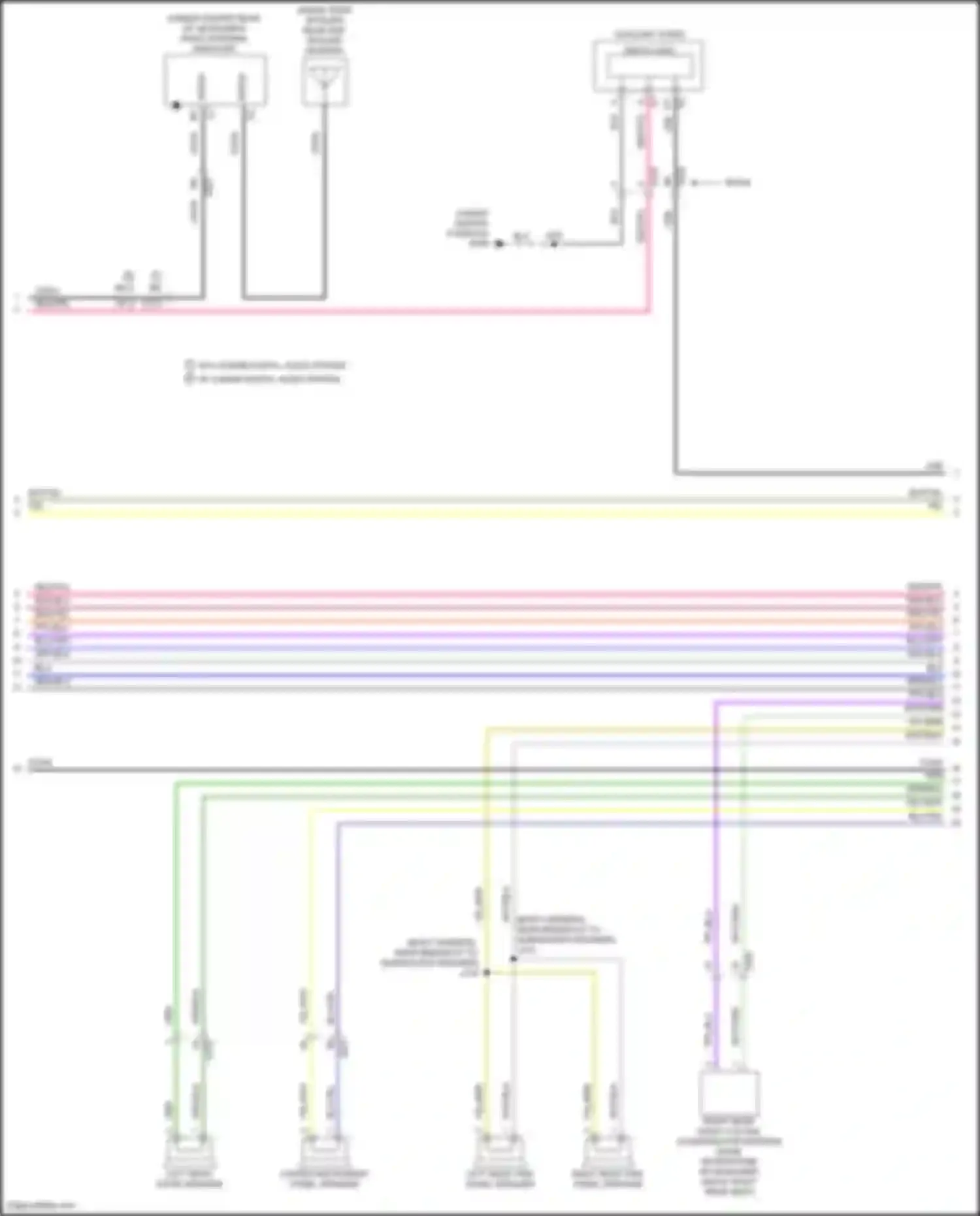 Enclave Buick II (2017-2021): Radio circuit, up level w/o active noise (2 of 5)
