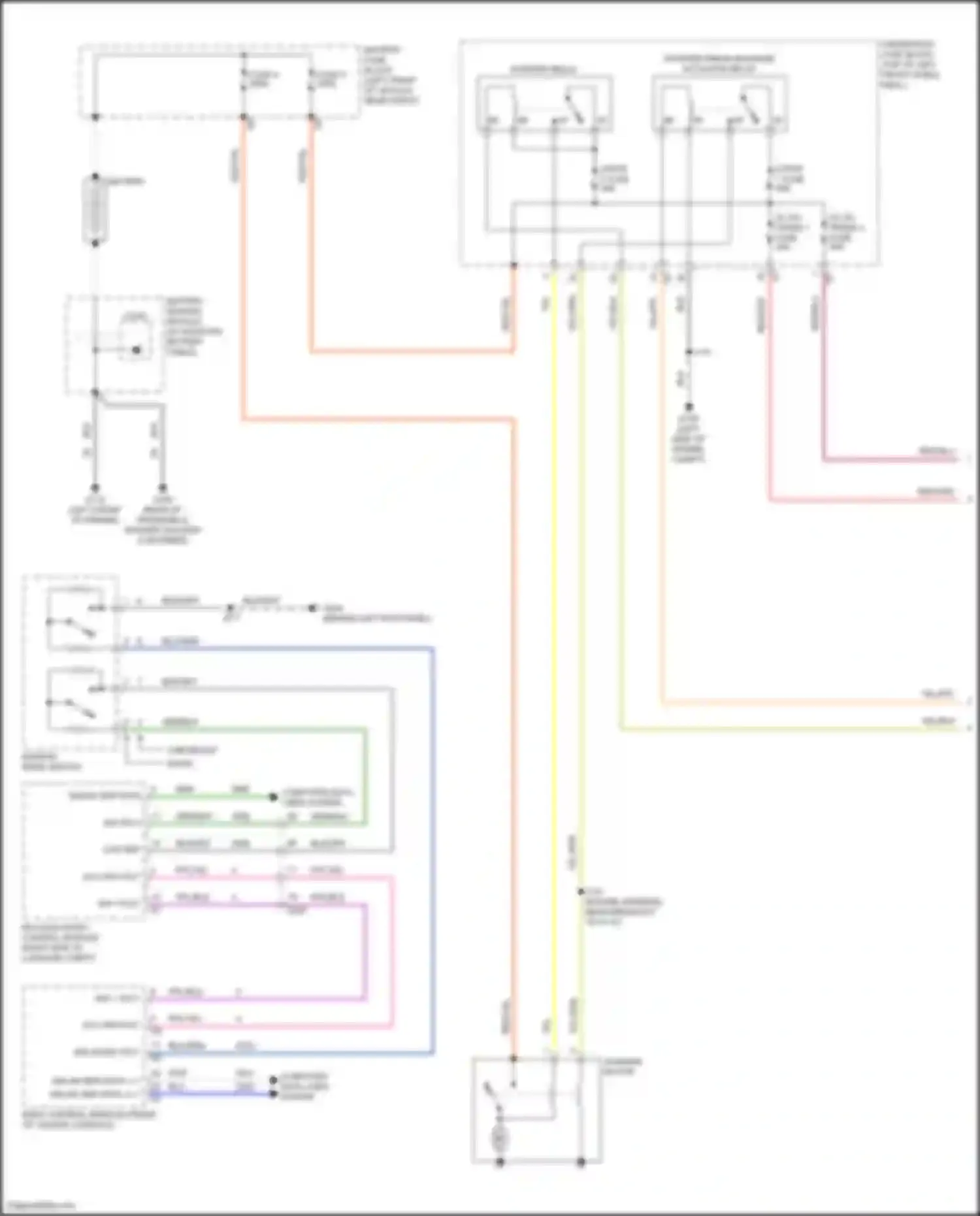 Enclave Buick II (2017-2021): Starting circuit (1 of 2)