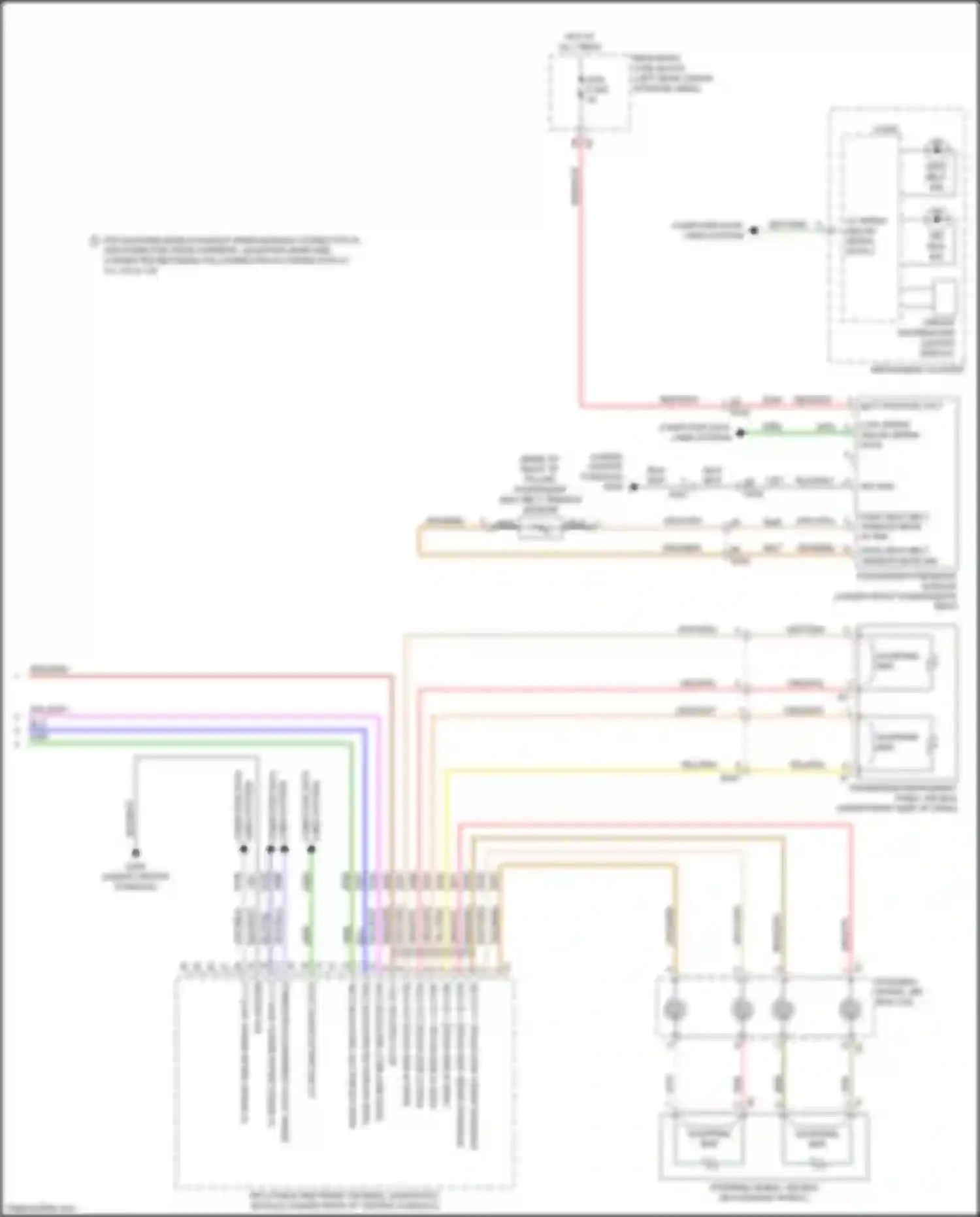 Enclave Buick II (2017-2021): Supplemental restraints circuit (3 of 3)
