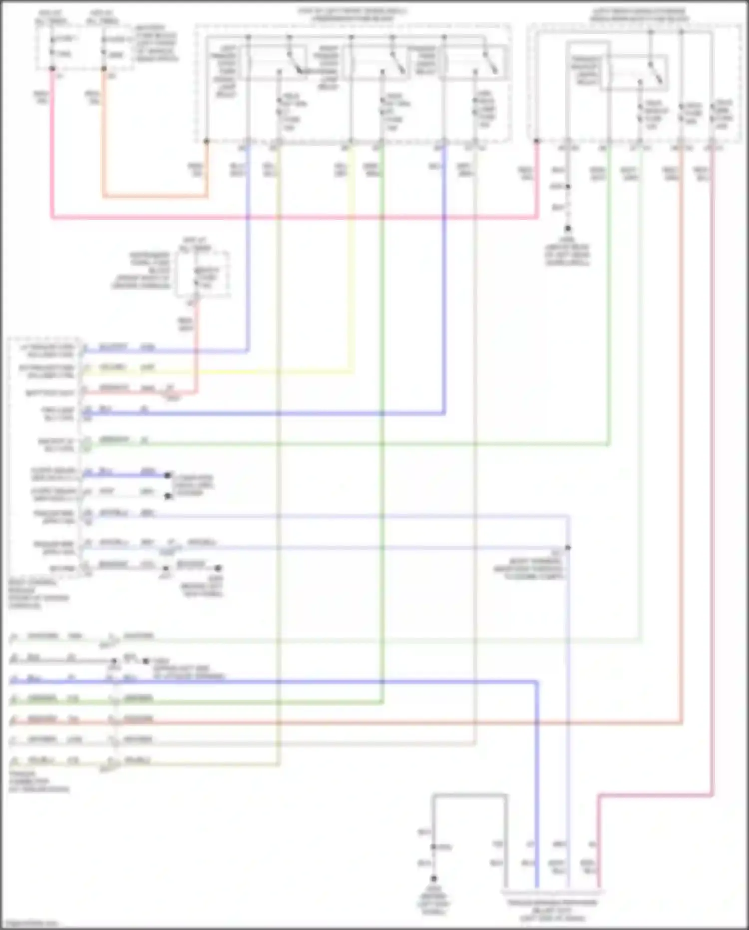 Wiring diagram bcm 6 fuse for Buick Enclave II (2017-2021) (10 of 10)