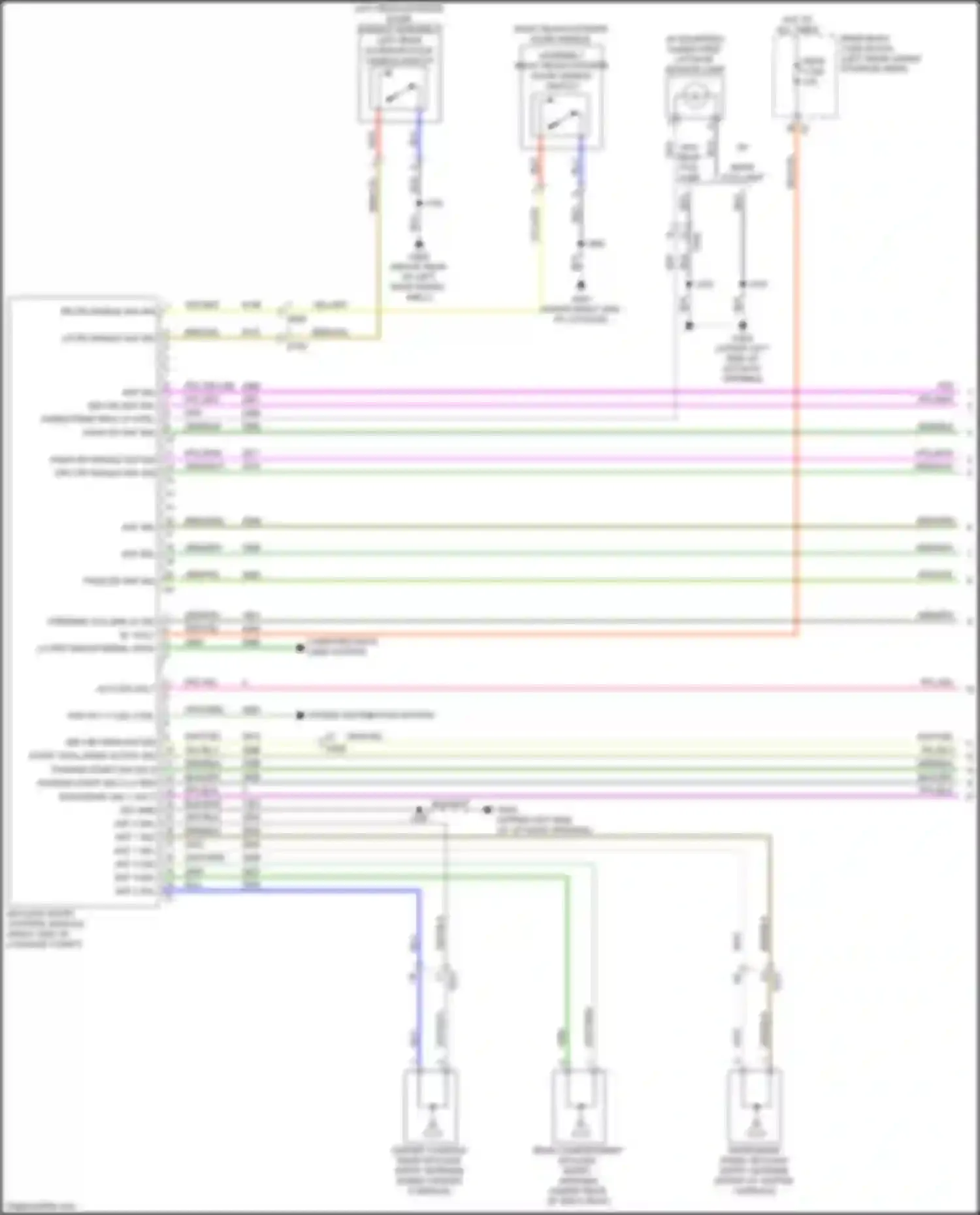 Wiring diagram computer data lines system for Buick Enclave II (2017-2021) (68 of 97)