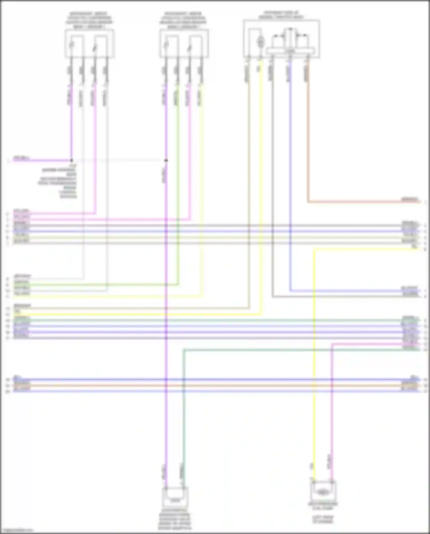 Wiring diagram evaporative emission purge solenoid valve for Buick Enclave II (2017-2021) (2 of 2)