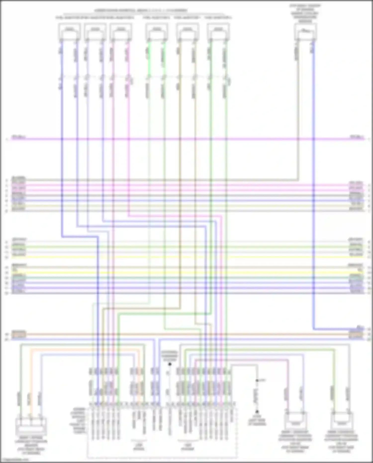 Wiring diagram fuel injector 2 for Buick Enclave II (2017-2021) (1 of 1)