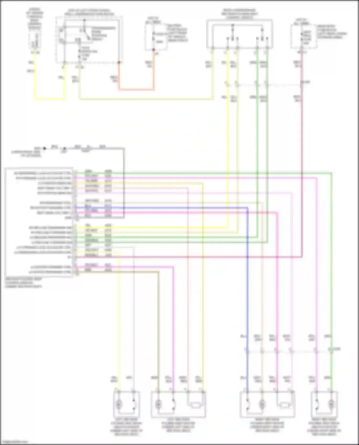 Wiring diagram fuse 5 for Buick Enclave II (2017-2021) (1 of 8)