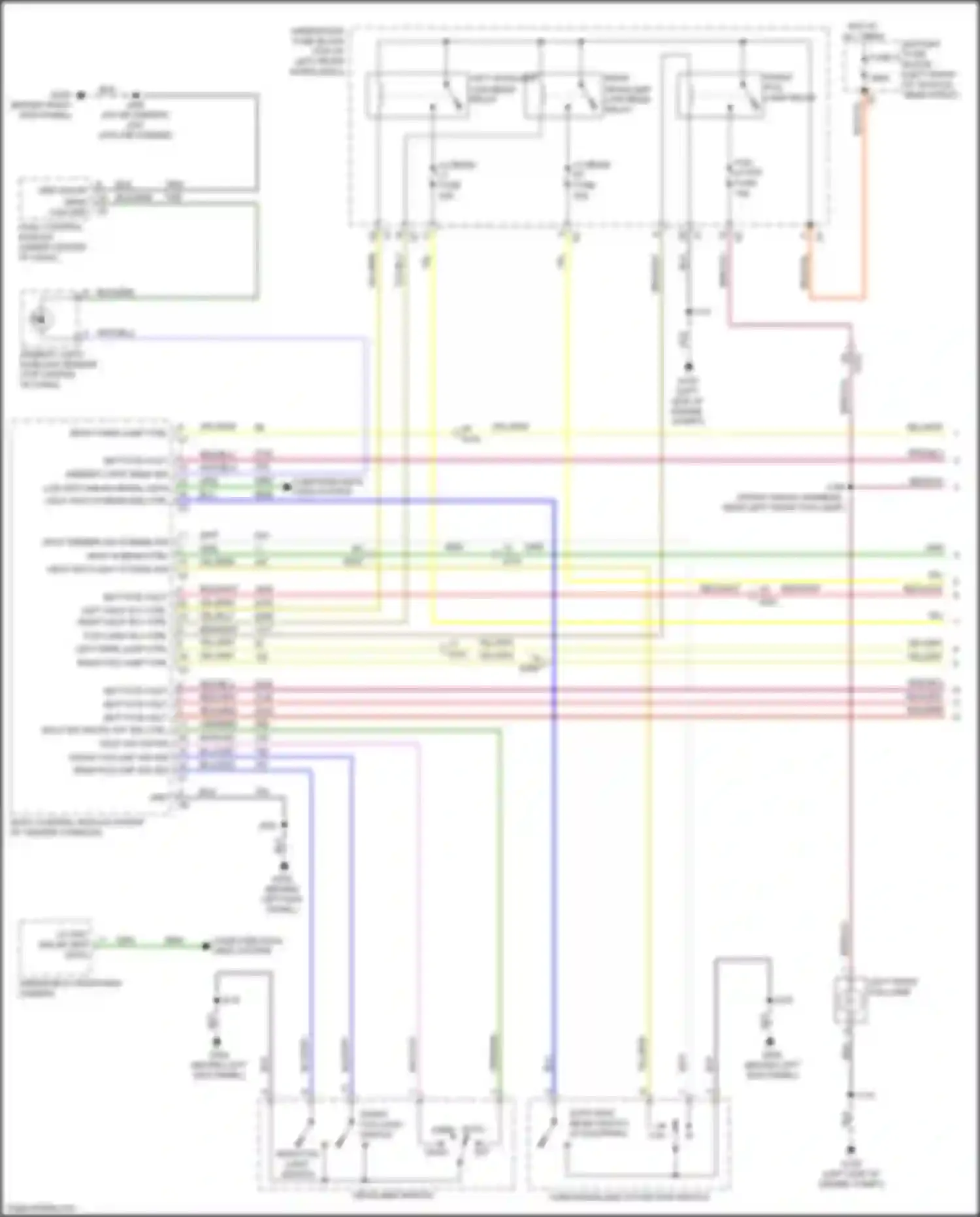 Wiring diagram hdlp sw flash to pass sig for Buick Enclave II (2017-2021) (1 of 1)