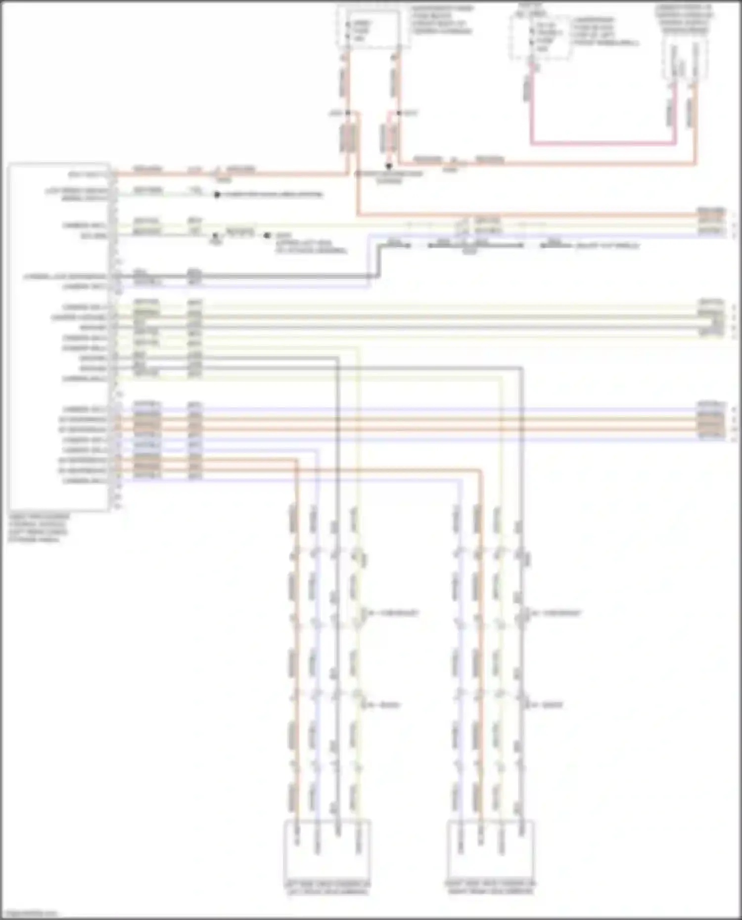 Wiring diagram instrument panel fuse block for Buick Enclave II (2017-2021) (1 of 52)