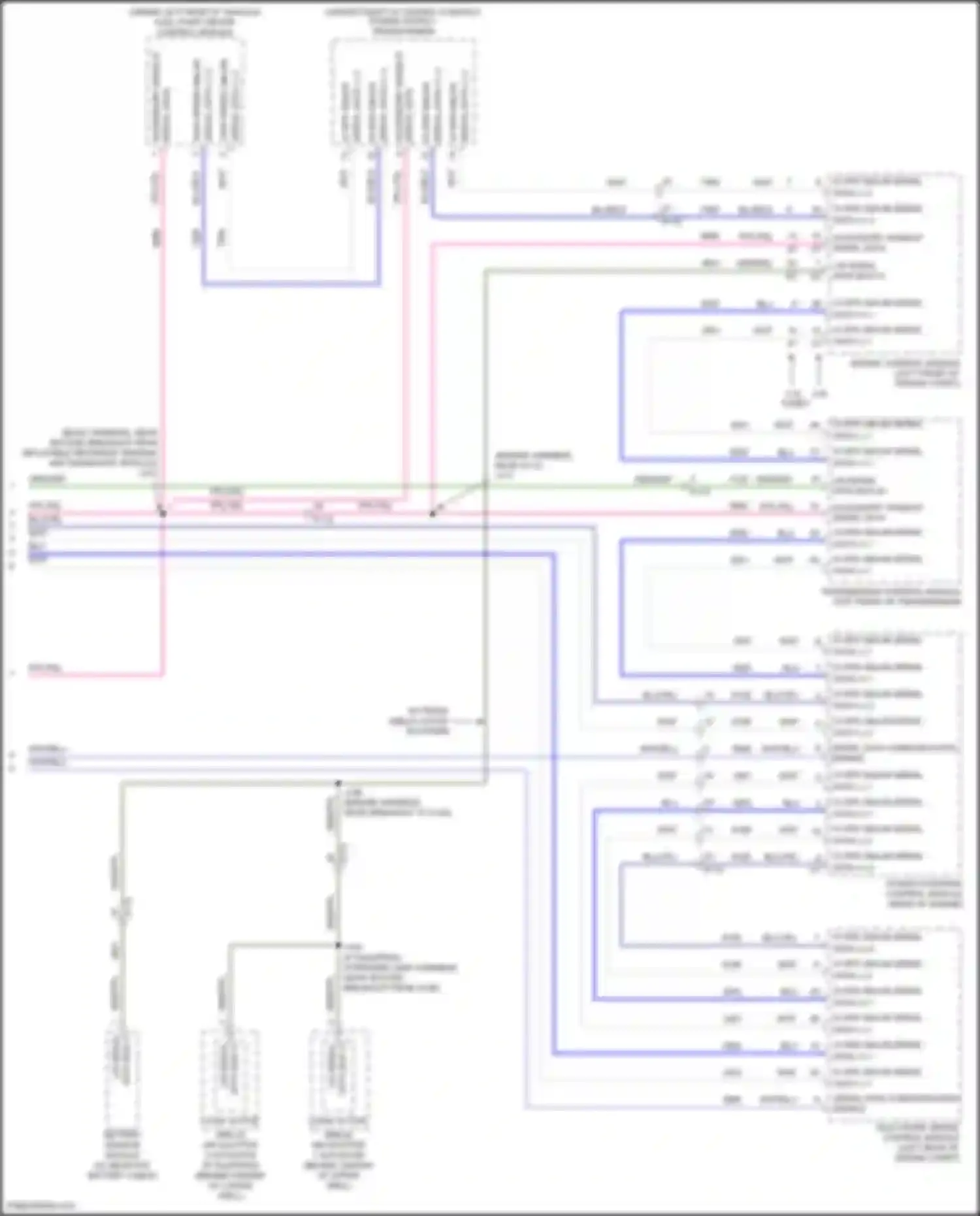 Wiring diagram logic active grille air shutter 2 actuator for Buick Enclave II (2017-2021) (1 of 1)