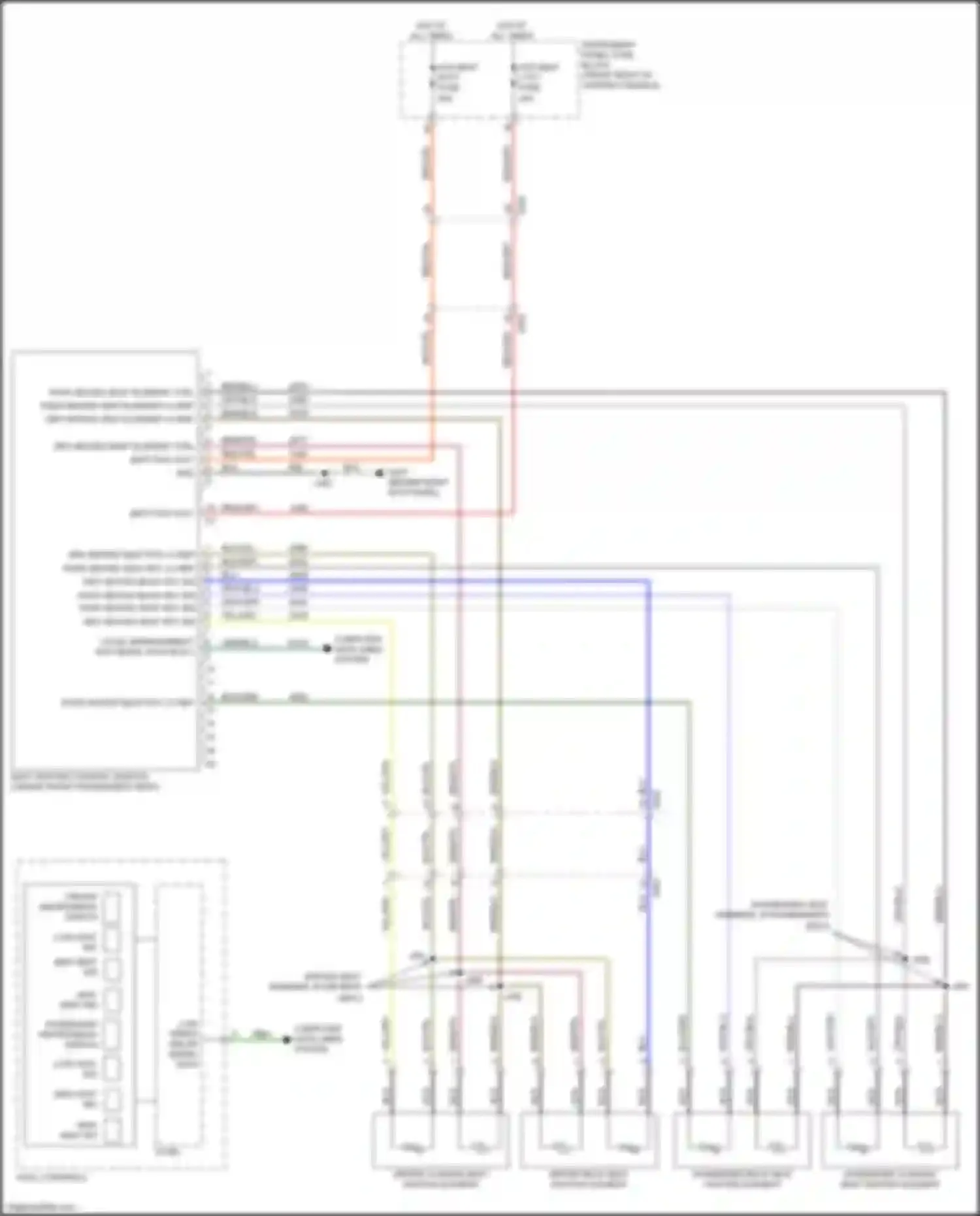 Wiring diagram low heat ind med heat ind for Buick Enclave II (2017-2021) (1 of 2)