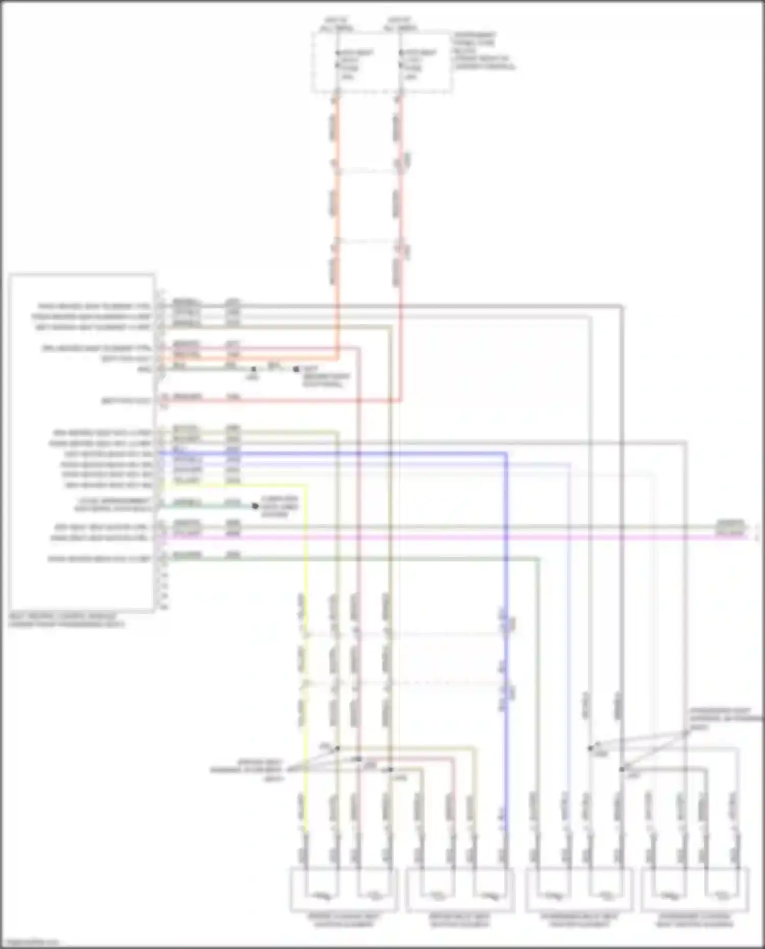 Wiring diagram pass heated seat ntc sig for Buick Enclave II (2017-2021) (1 of 2)