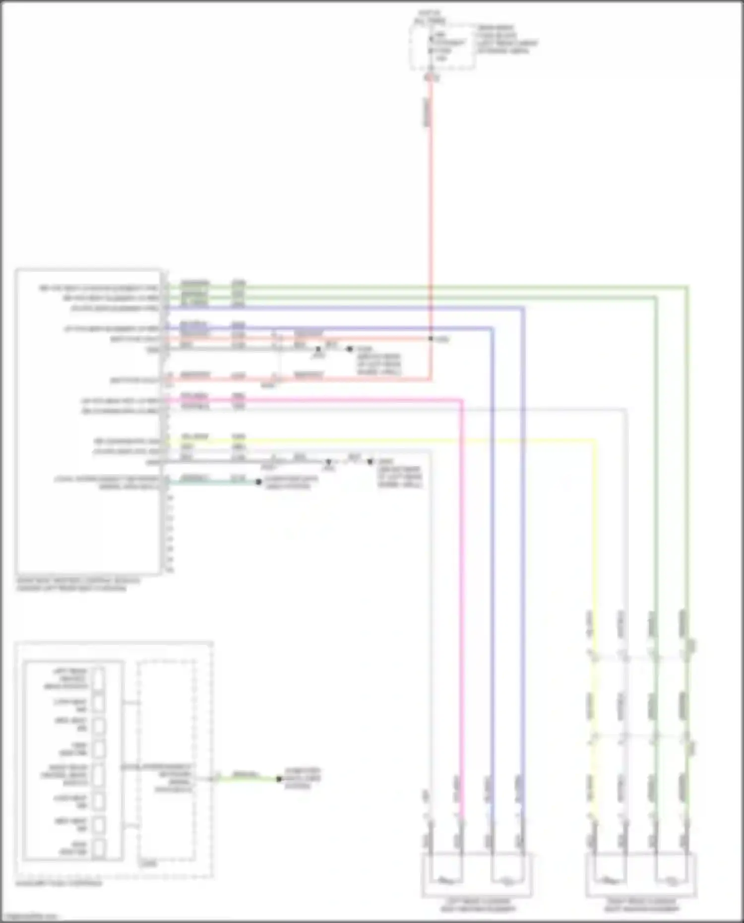 Wiring diagram rr cushion ntc sig for Buick Enclave II (2017-2021) (1 of 1)