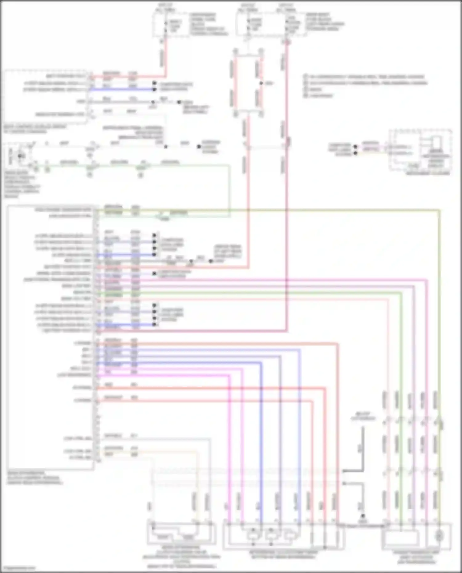 Wiring diagram sens volt ref for Buick Enclave II (2017-2021) (1 of 1)