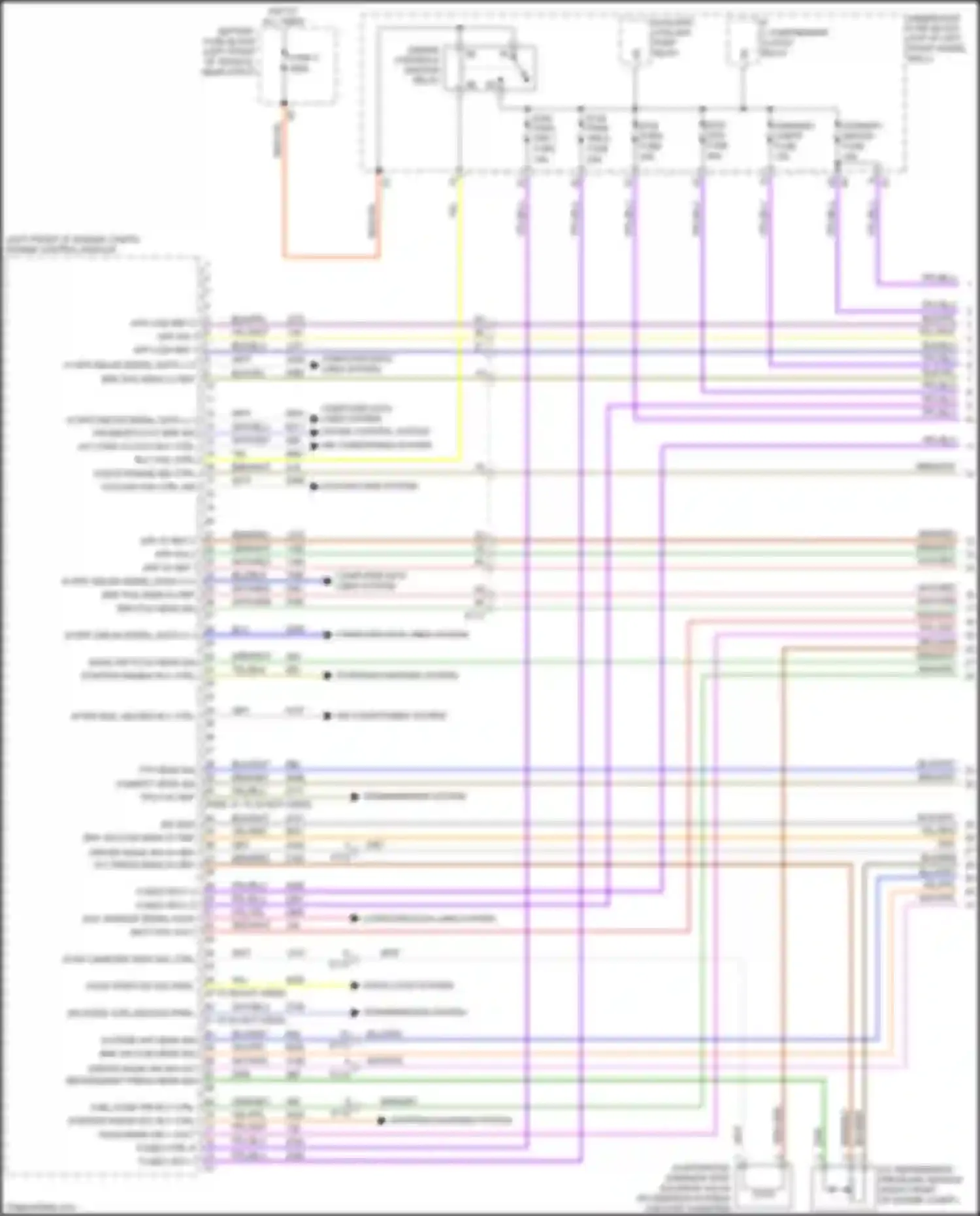 Wiring diagram starting/charging system for Buick Enclave II (2017-2021) (2 of 2)