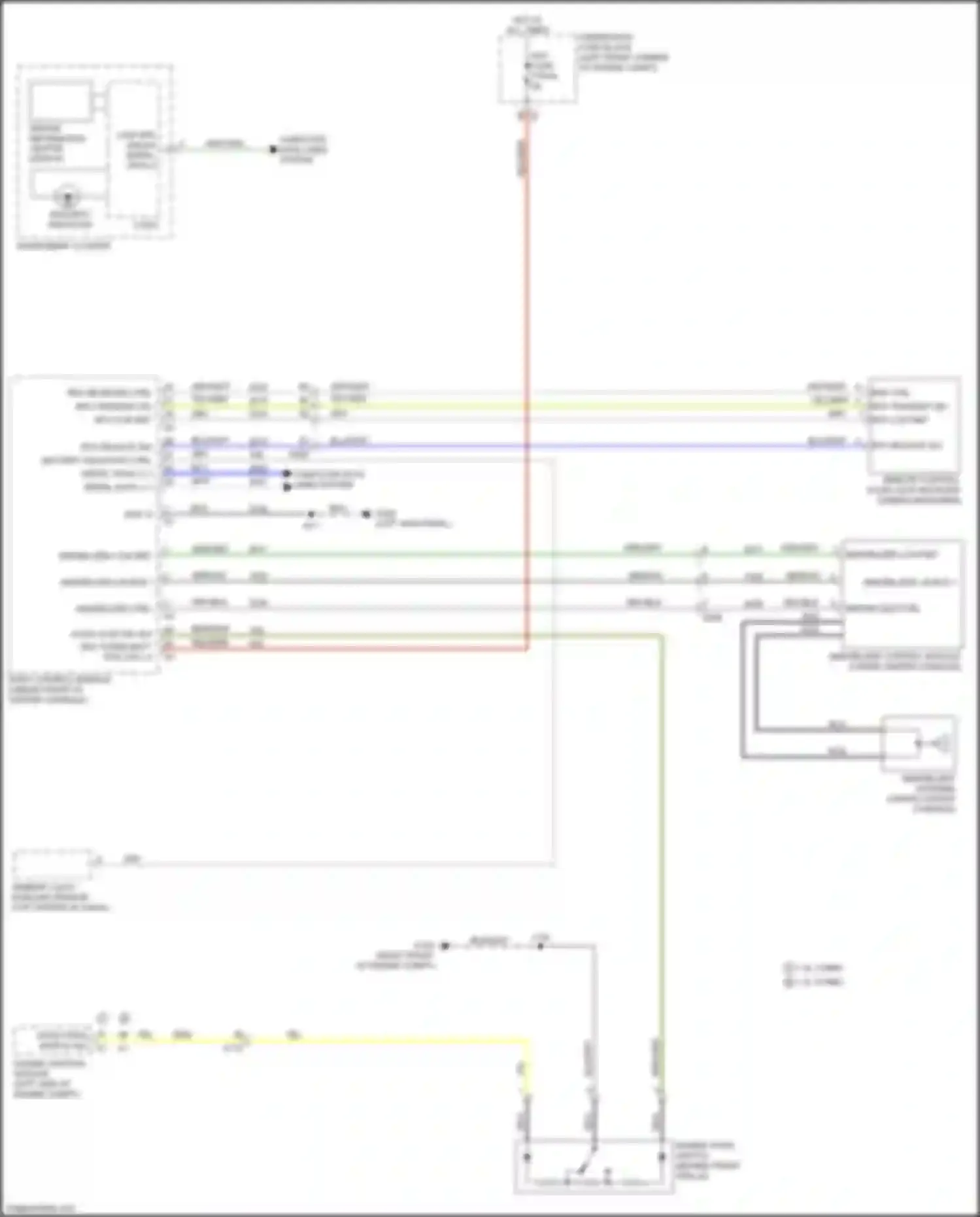Encore GX Buick I (2019-2024): Pass-key circuit