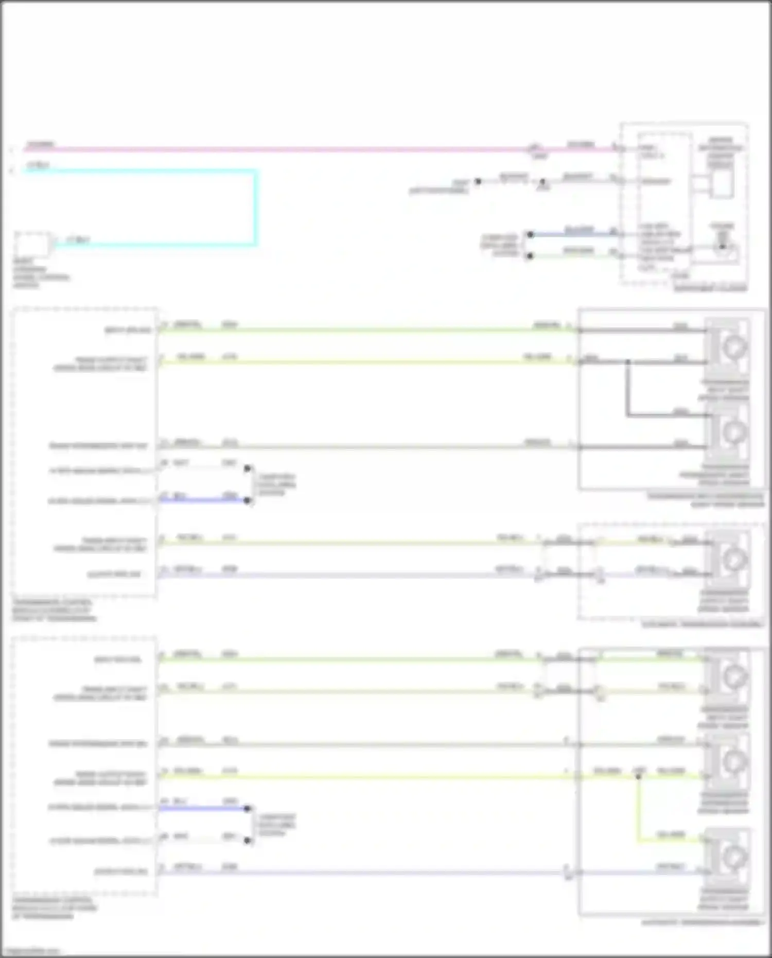 Encore GX Buick I (2019-2024): Cruise control circuit (2 of 2)
