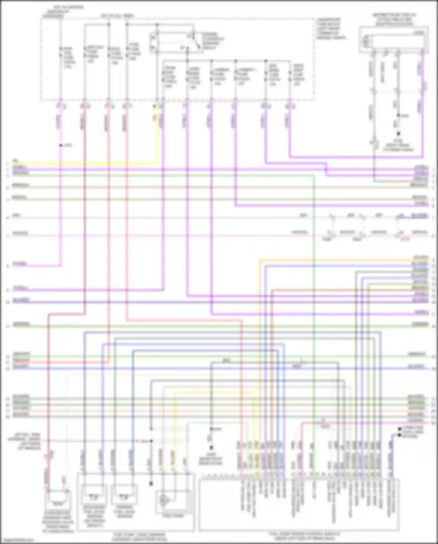 Encore GX Buick I (2019-2024): Wiring diagram engine performance 1.3l vin l (2 of 7)