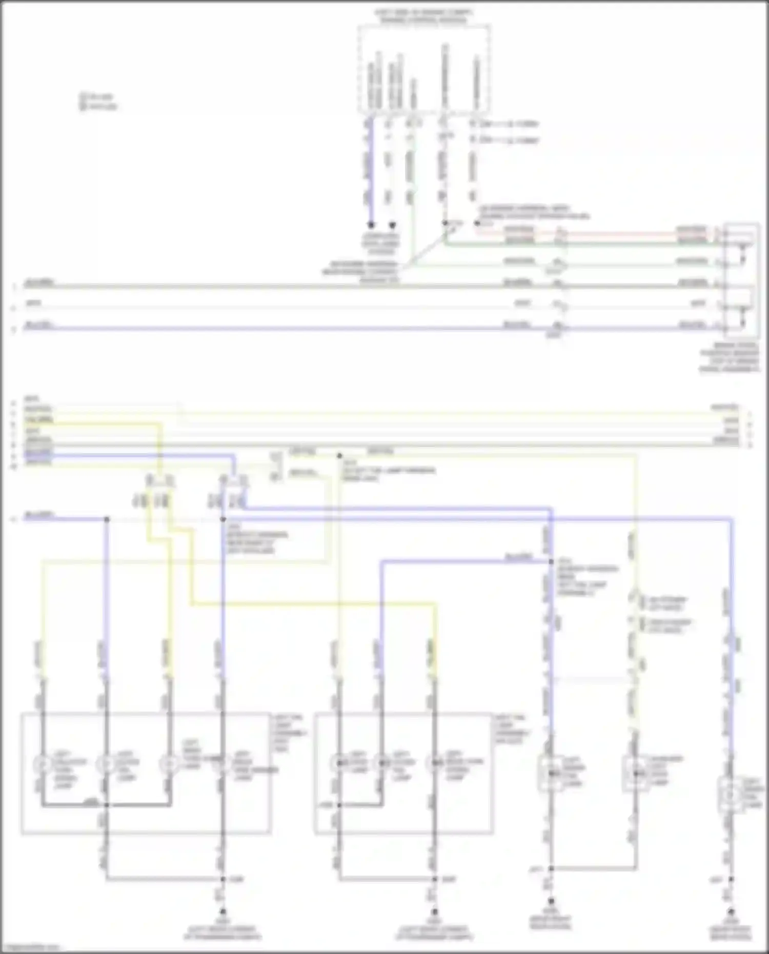 Encore GX Buick I (2019-2024): Exterior lamps circuit (3 of 4)