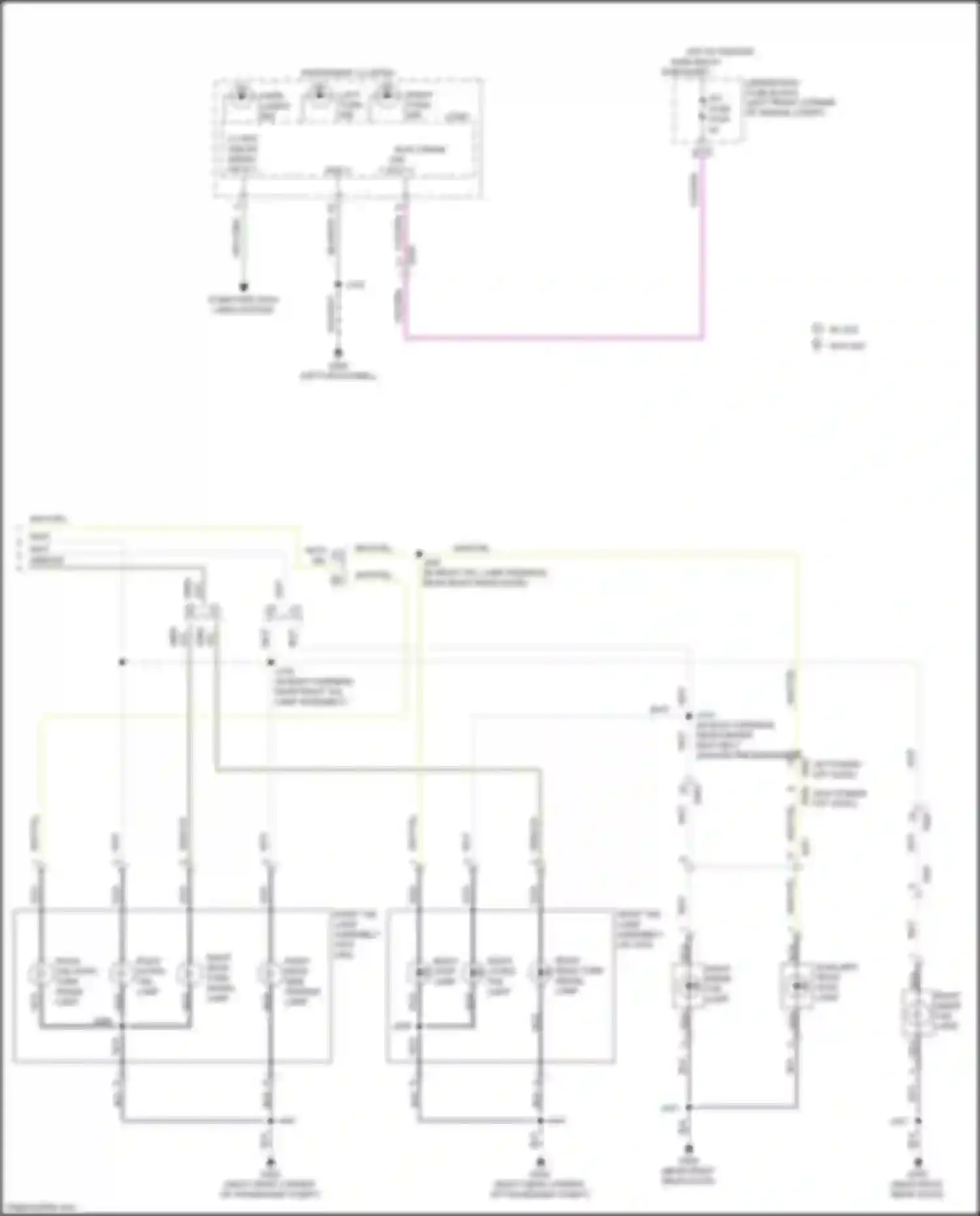 Encore GX Buick I (2019-2024): Exterior lamps circuit (4 of 4)