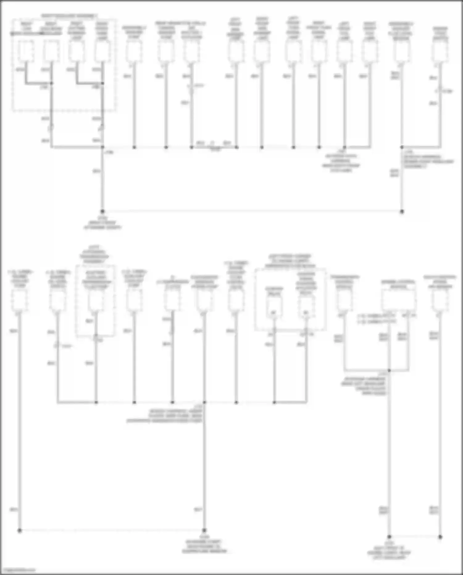 Encore GX Buick I (2019-2024): Ground distribution circuit (2 of 6)