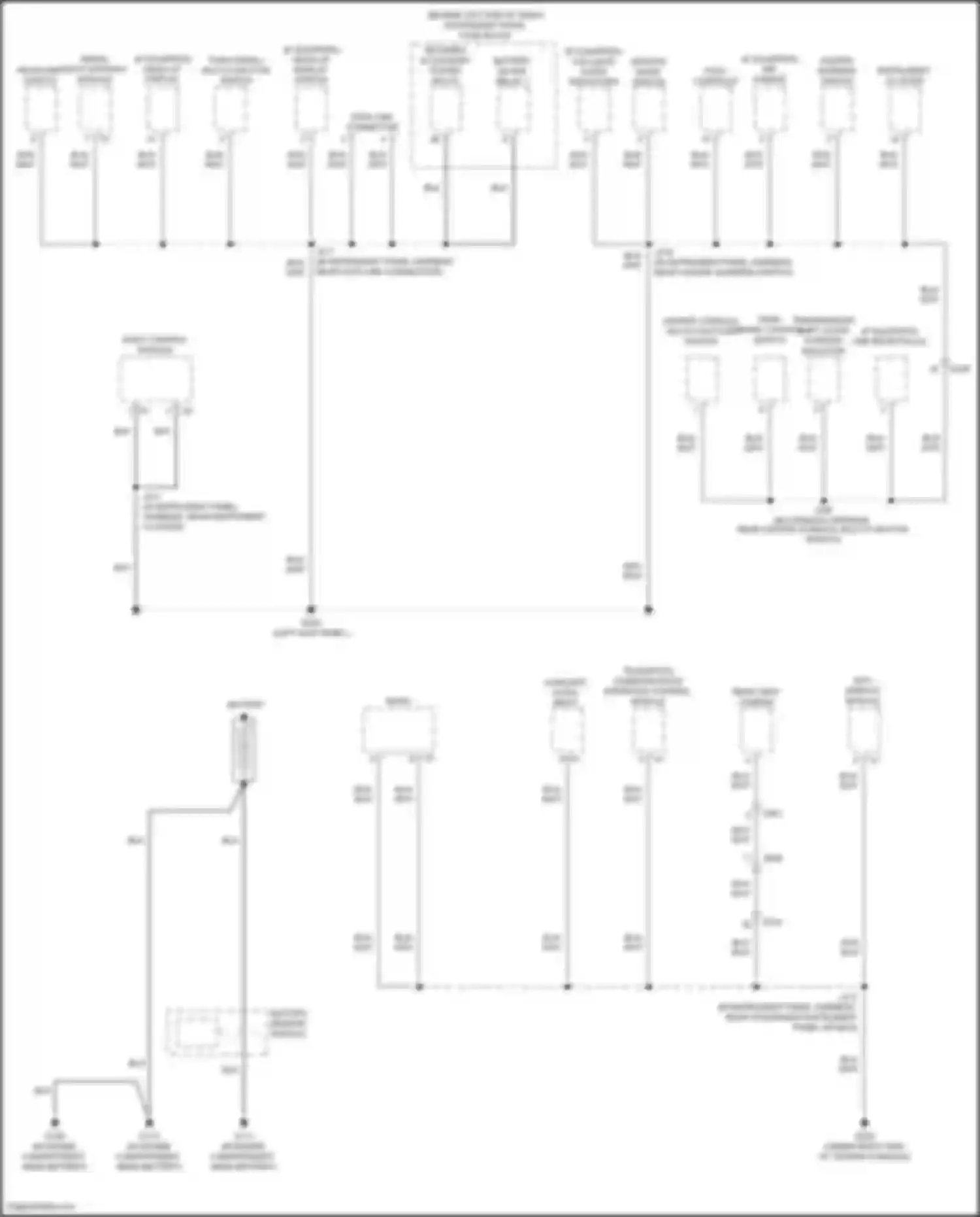 Encore GX Buick I (2019-2024): Ground distribution circuit (3 of 6)