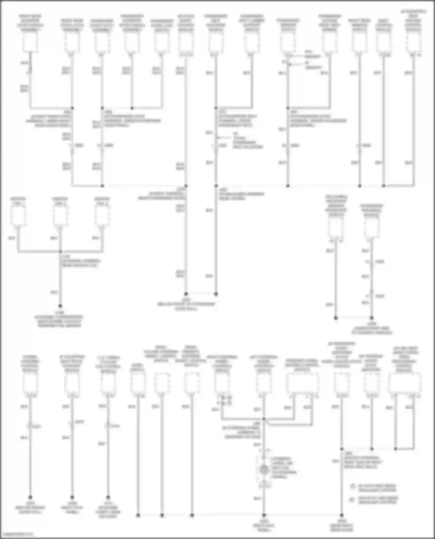 Encore GX Buick I (2019-2024): Ground distribution circuit (5 of 6)