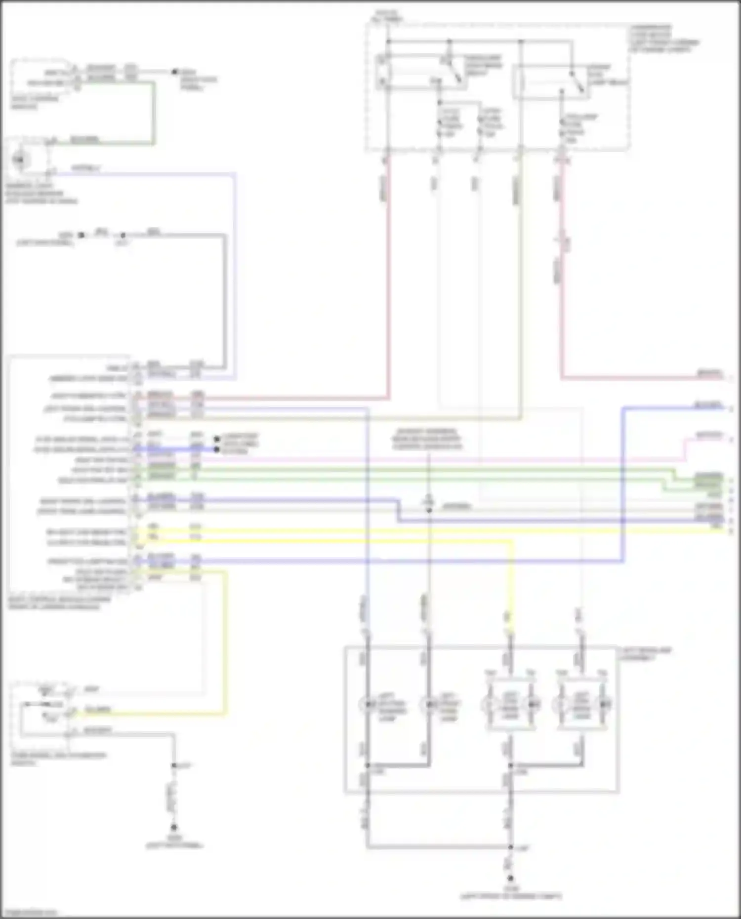 Encore GX Buick I (2019-2024): Headlights circuit (1 of 2)