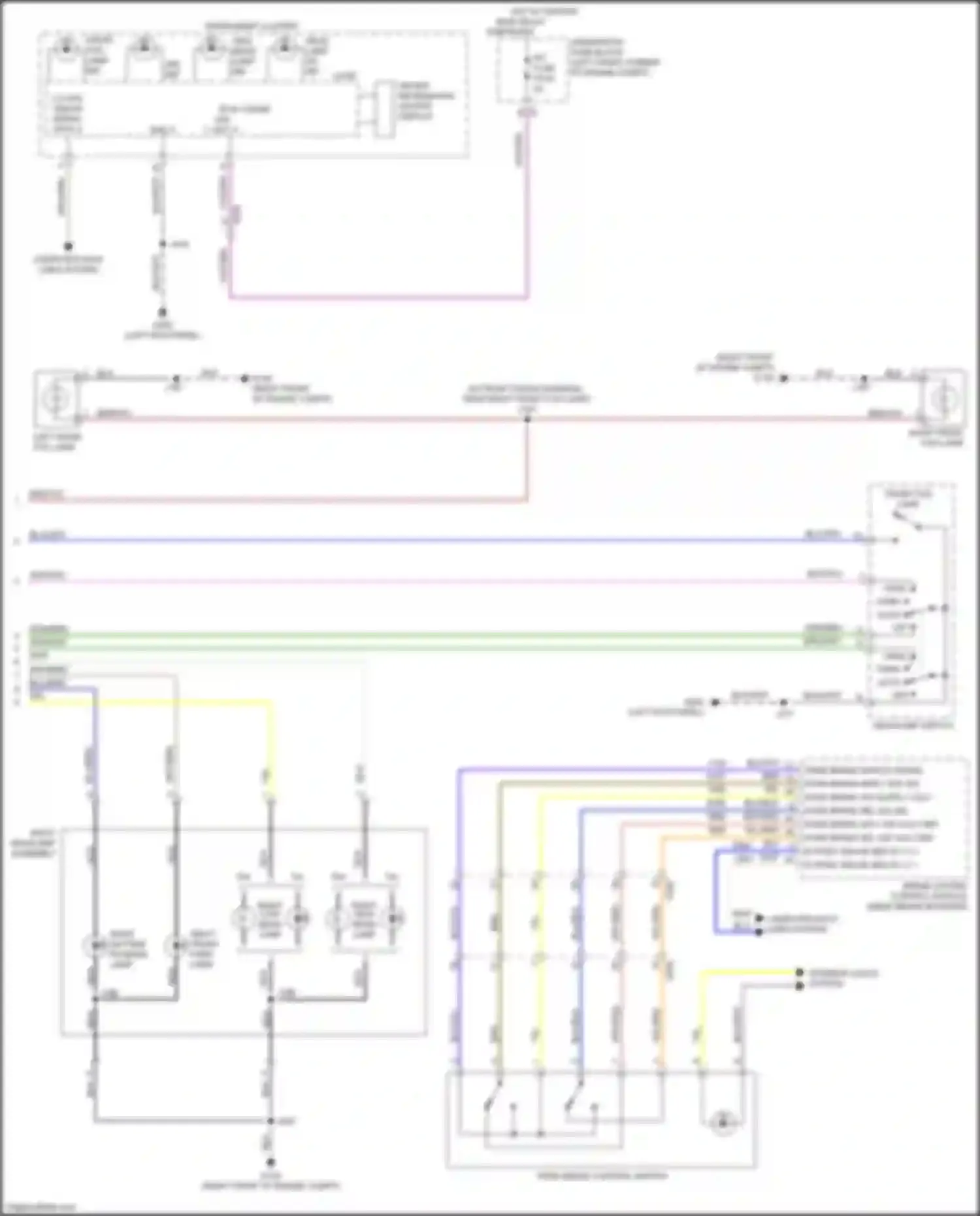 Encore GX Buick I (2019-2024): Headlights circuit (2 of 2)