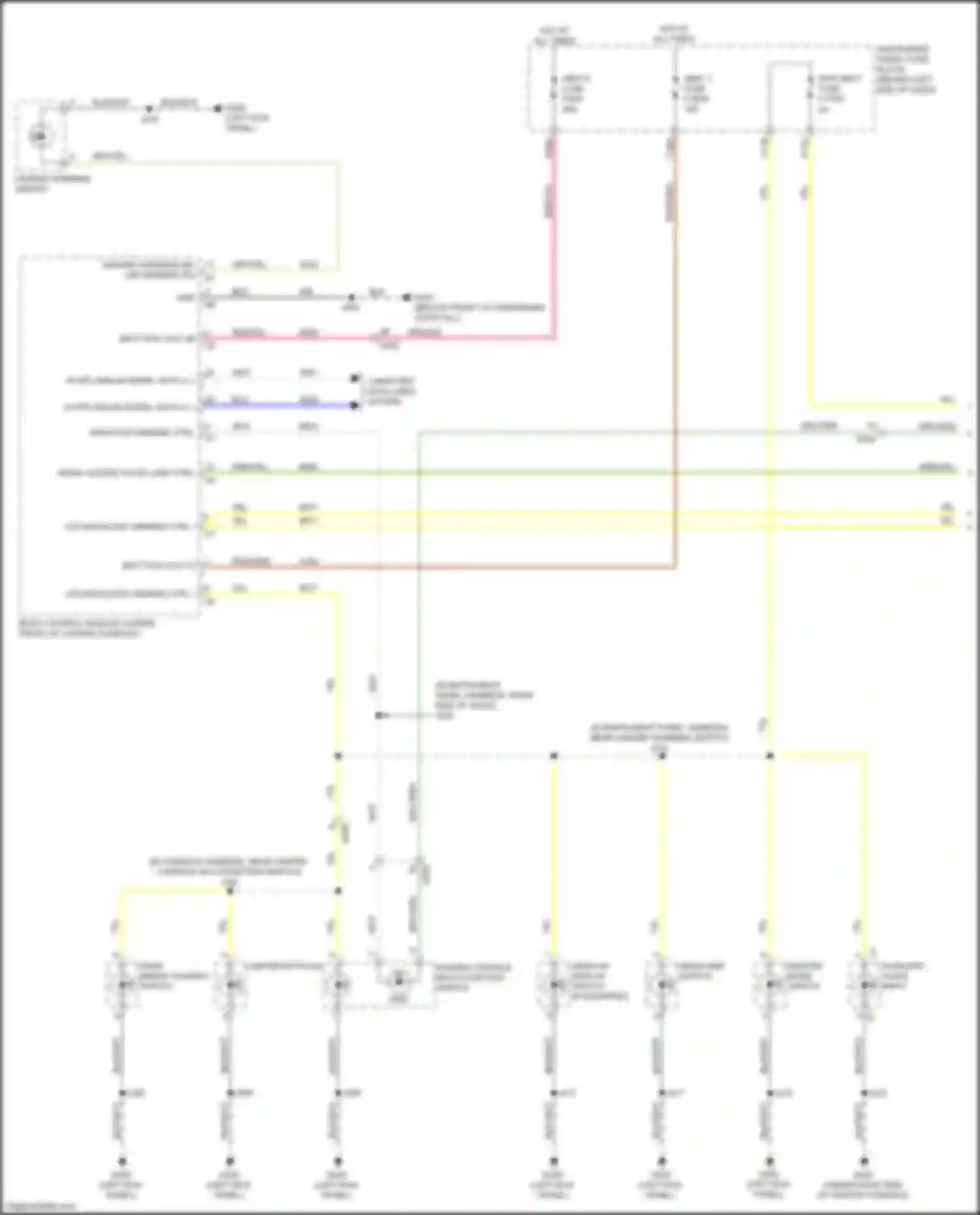 Encore GX Buick I (2019-2024): Instrument illumination circuit (1 of 3)