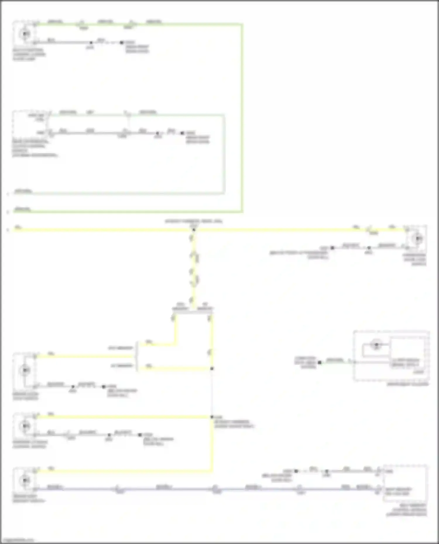 Encore GX Buick I (2019-2024): Instrument illumination circuit (3 of 3)