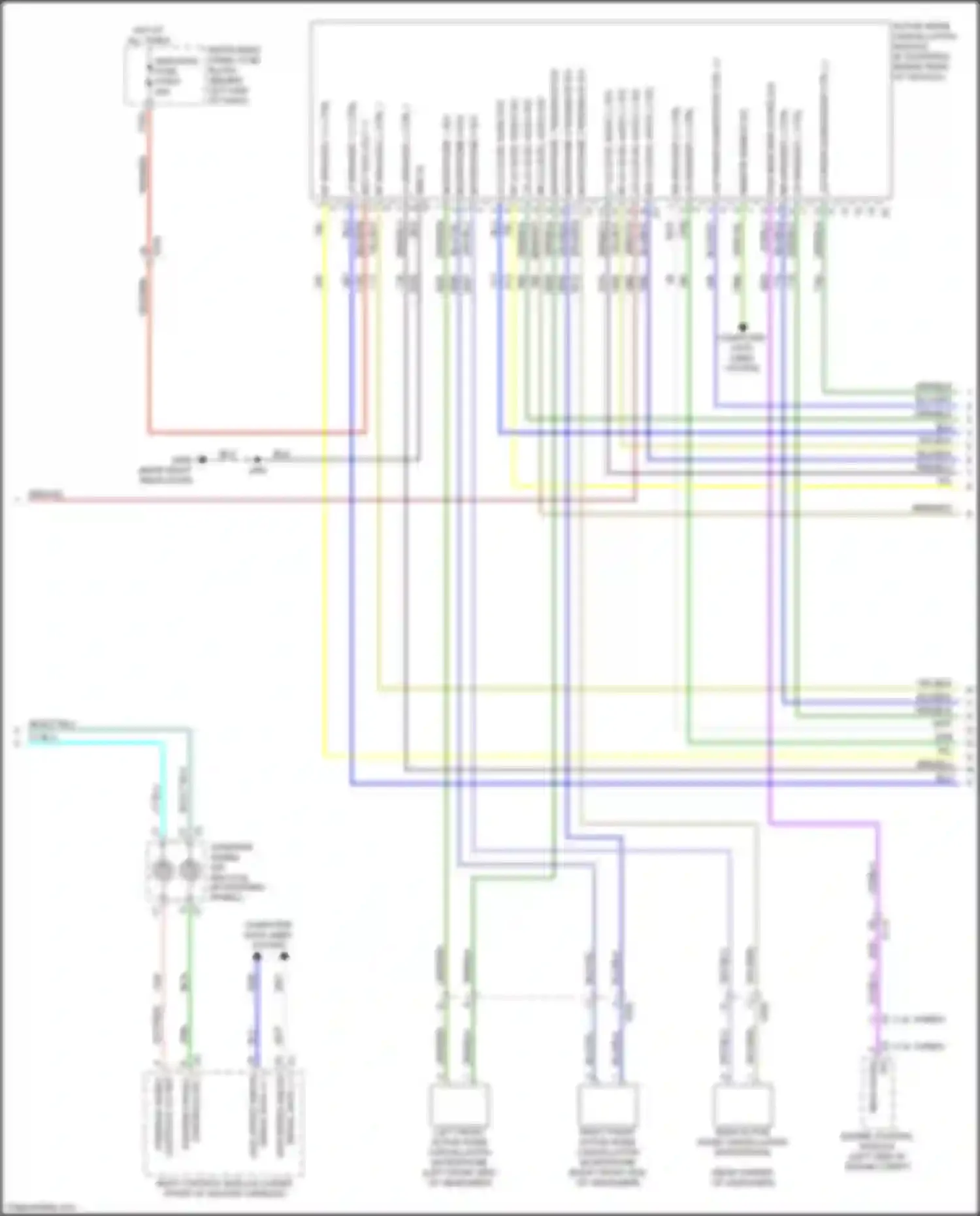 Encore GX Buick I (2019-2024): Navigation circuit, enhanced audio w/ amplifier (3 of 4)