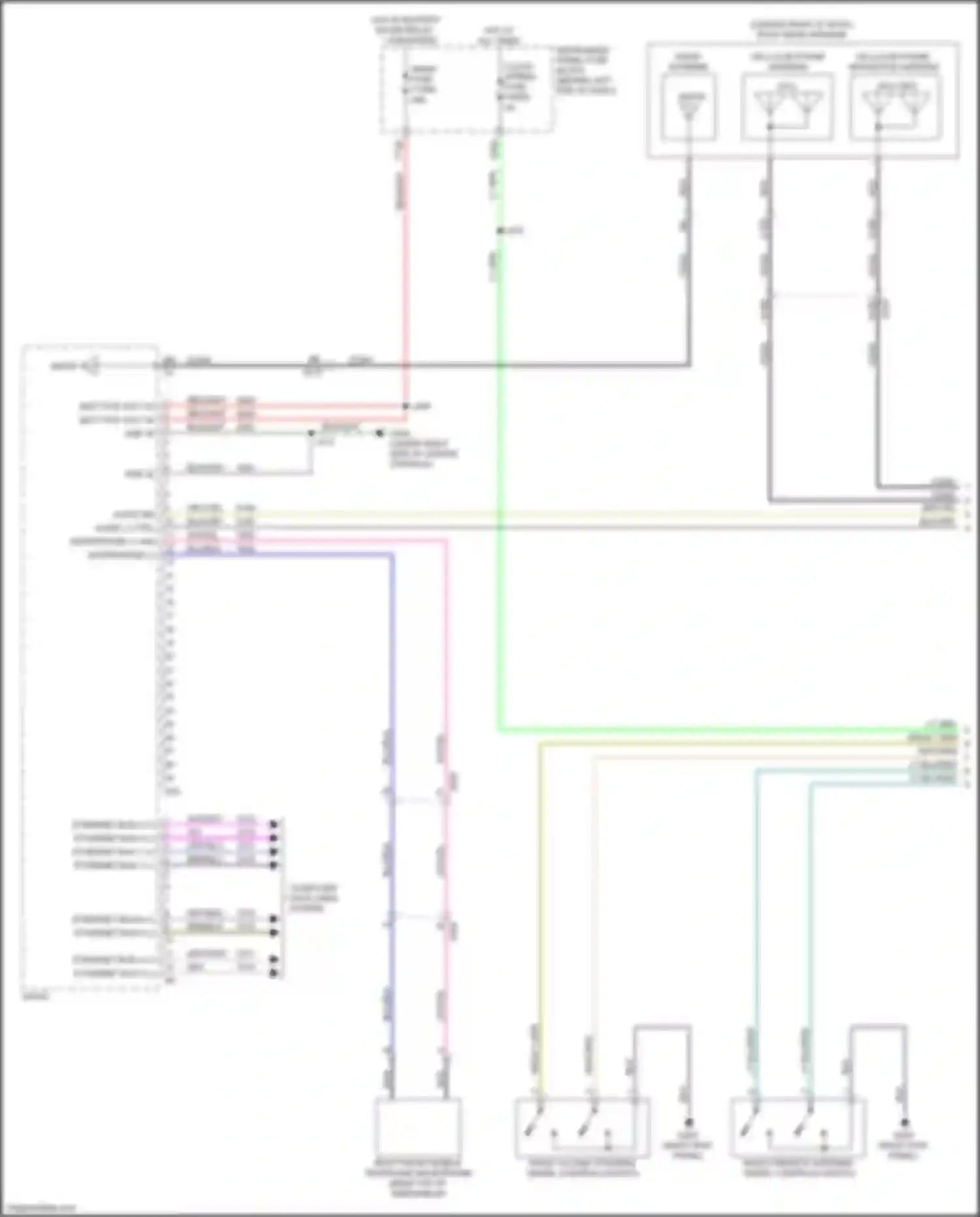 Encore GX Buick I (2019-2024): Navigation circuit, premium audio (1 of 4)
