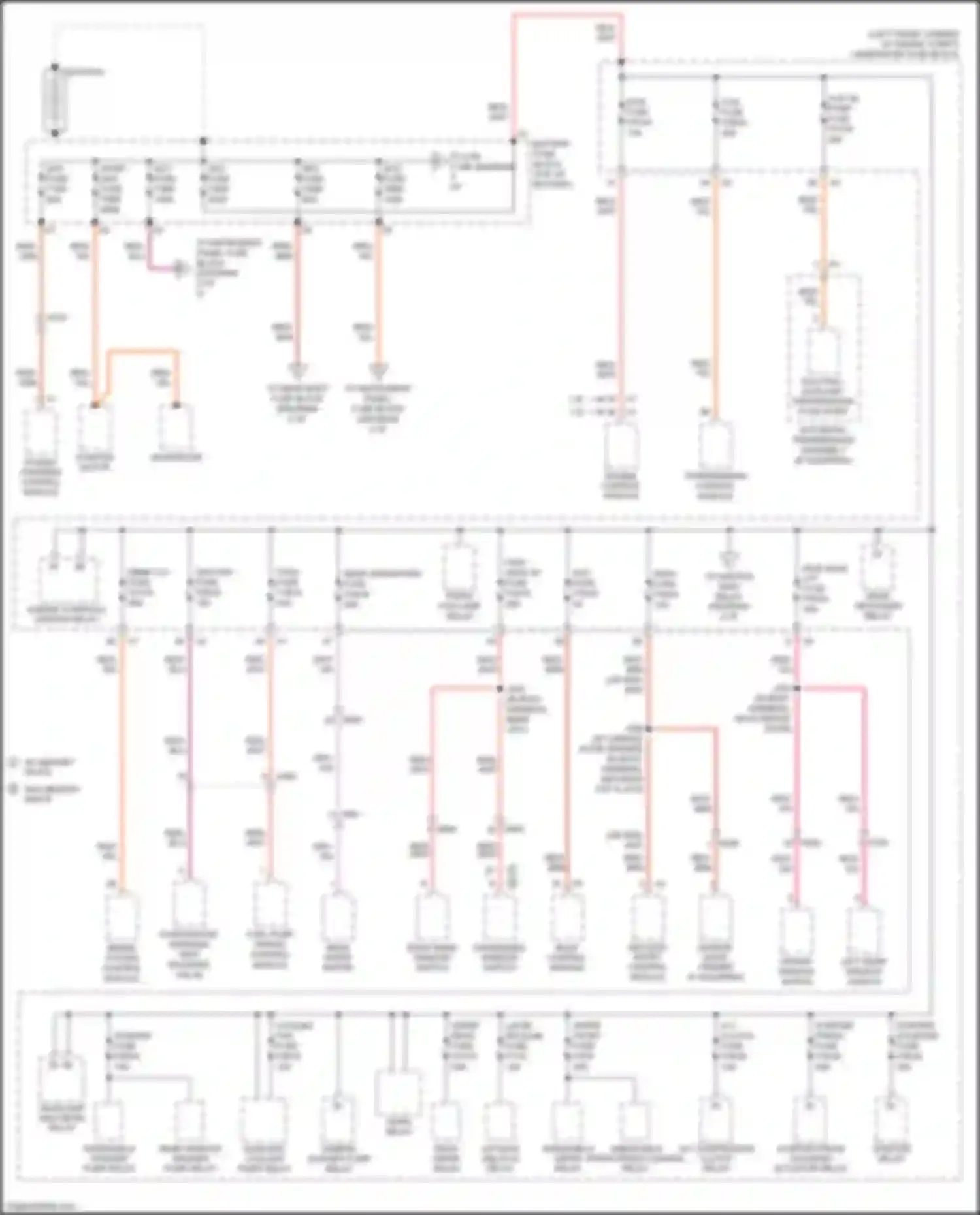 Encore GX Buick I (2019-2024): Power distribution circuit (1 of 5)