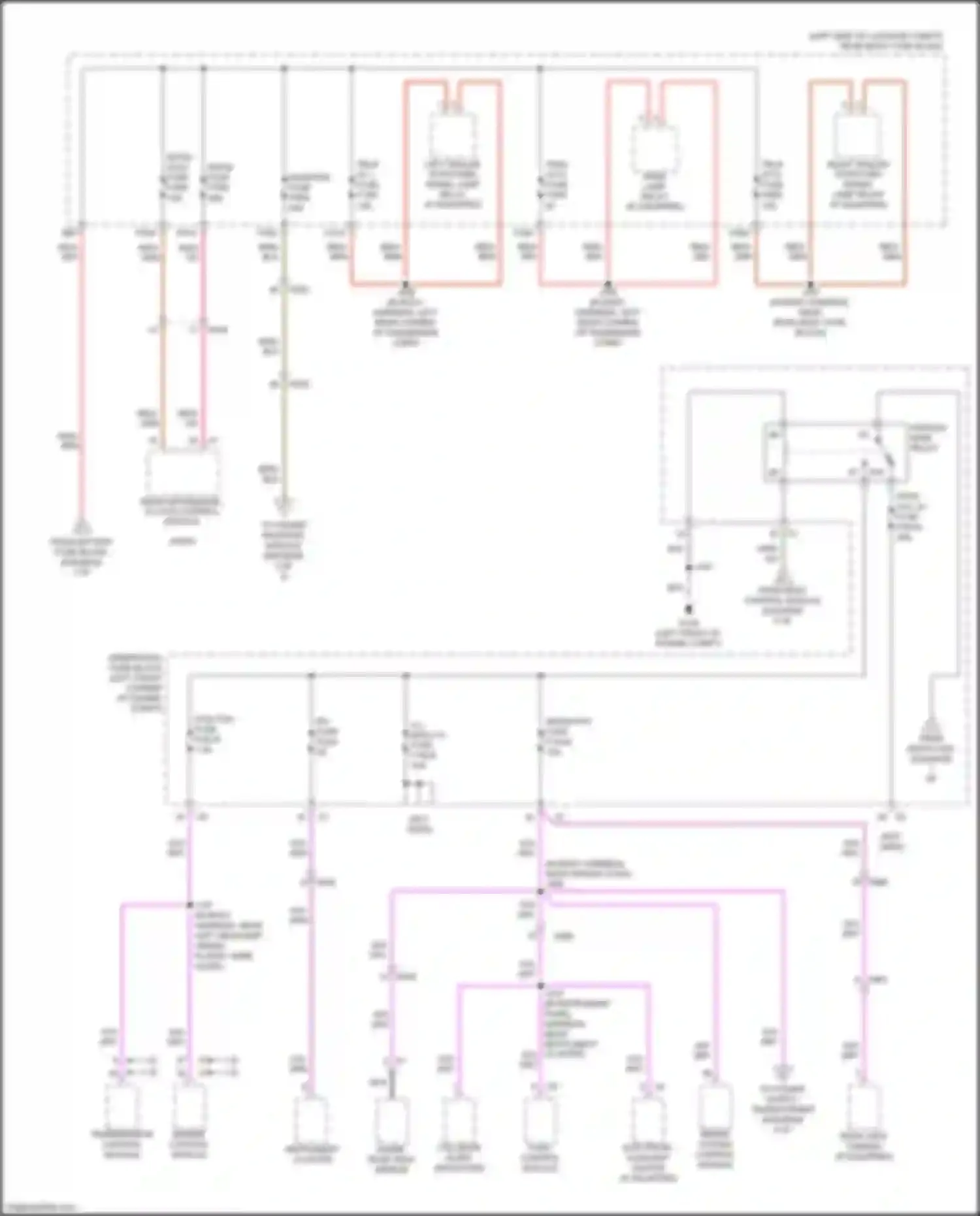 Encore GX Buick I (2019-2024): Power distribution circuit (2 of 5)