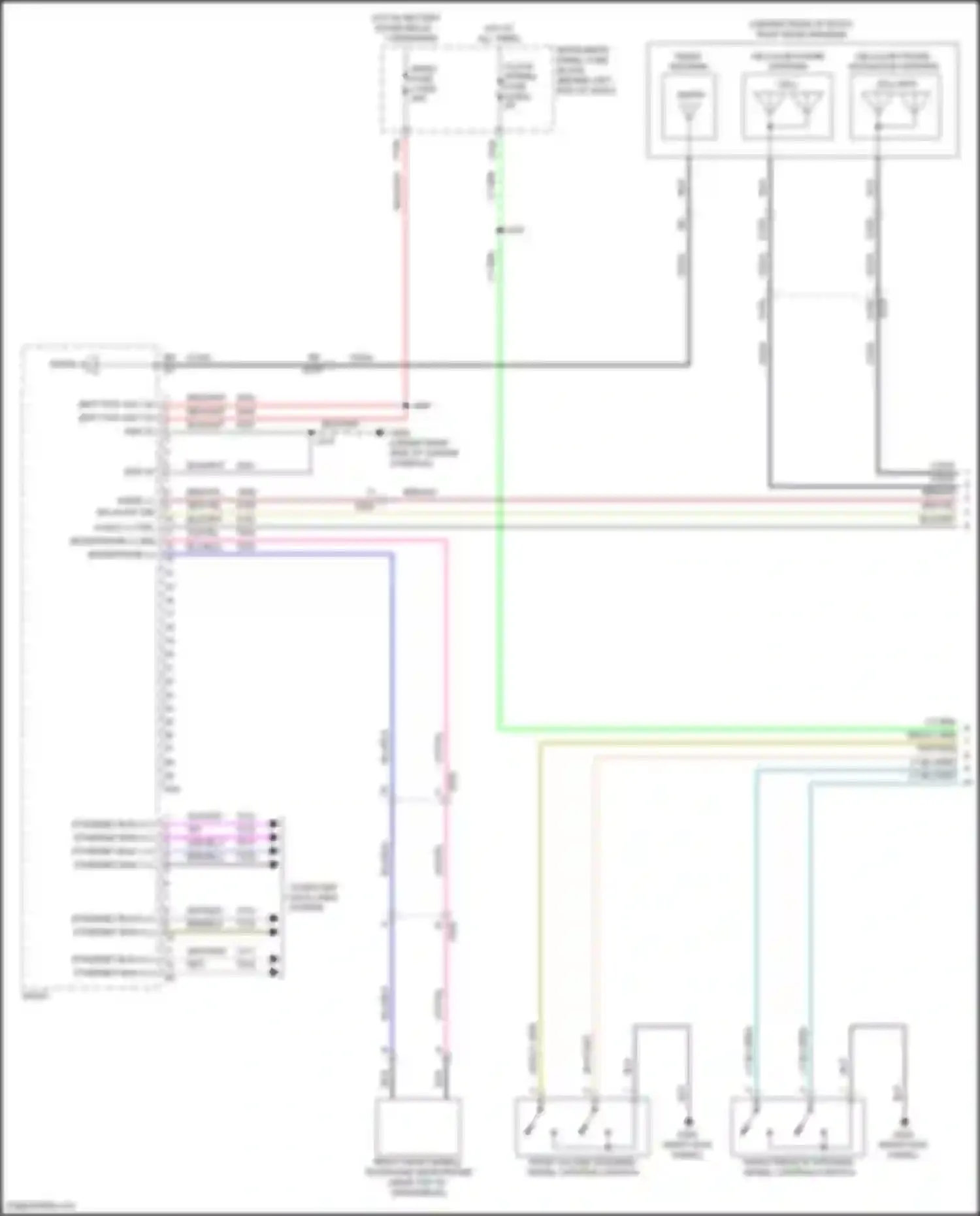 Encore GX Buick I (2019-2024): Radio circuit, mid/high level enhanced audio w/ amplifier (1 of 4)