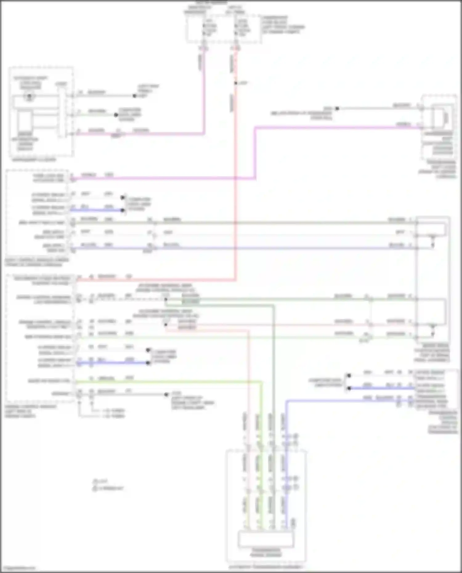 Encore GX Buick I (2019-2024): Shift interlock circuit