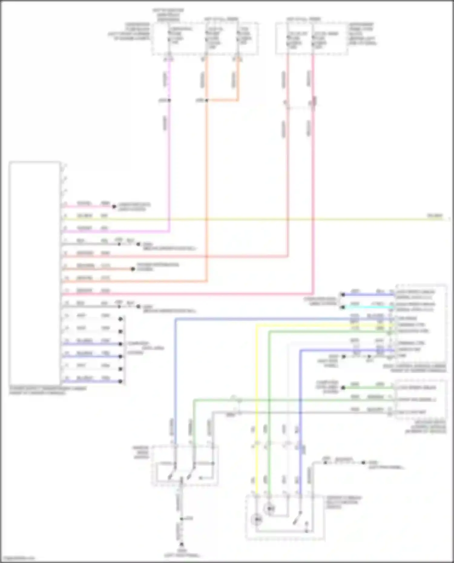 Encore GX Buick I (2019-2024): Starting circuit (1 of 2)