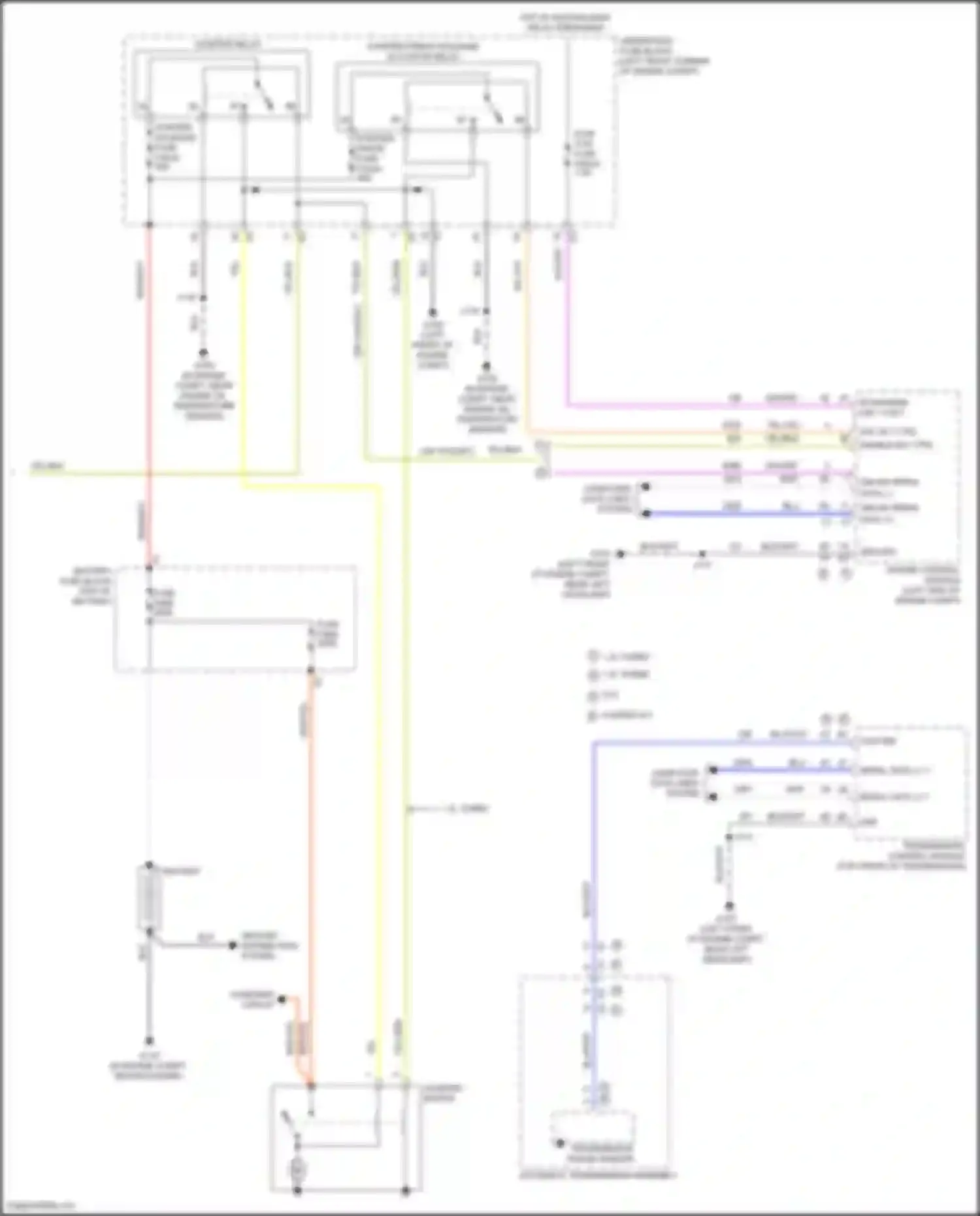 Encore GX Buick I (2019-2024): Starting circuit (2 of 2)